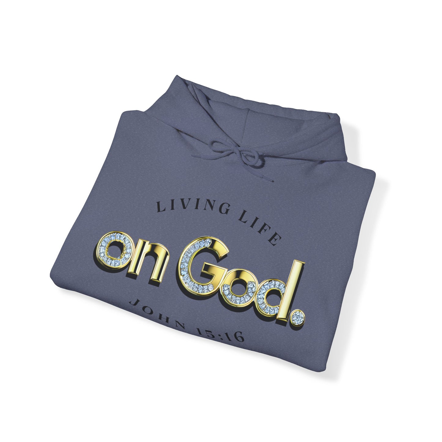 My Life on God 3- Unisex Heavy Blend™ Hooded Sweatshirt