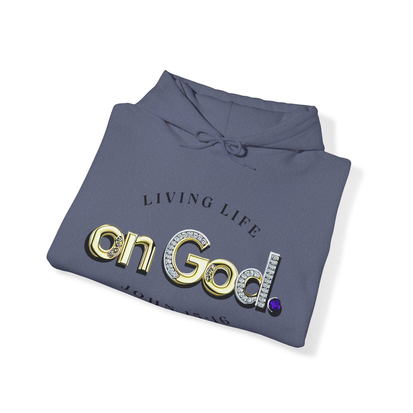 My Life on God 2- Unisex Heavy Blend™ Hooded Sweatshirt