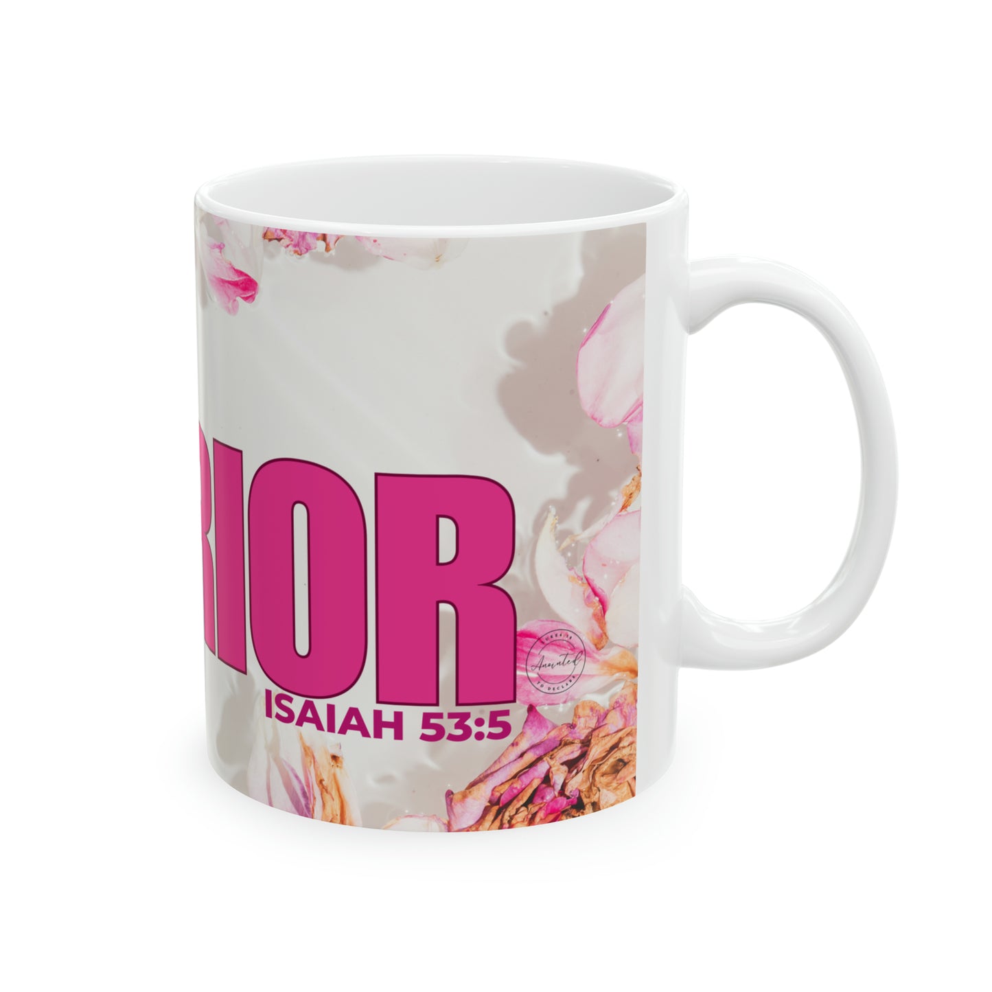 SHE'S A WARRIOR 1 Ceramic Mug, 11oz