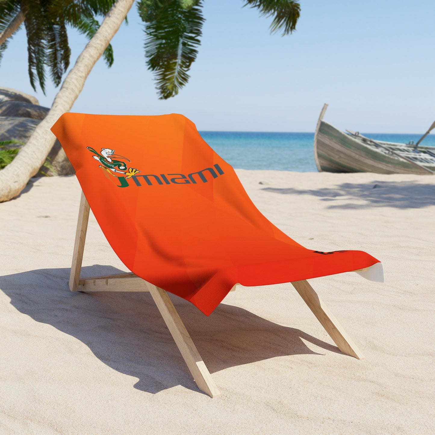 MIAMI HURRICANES Beach Towel