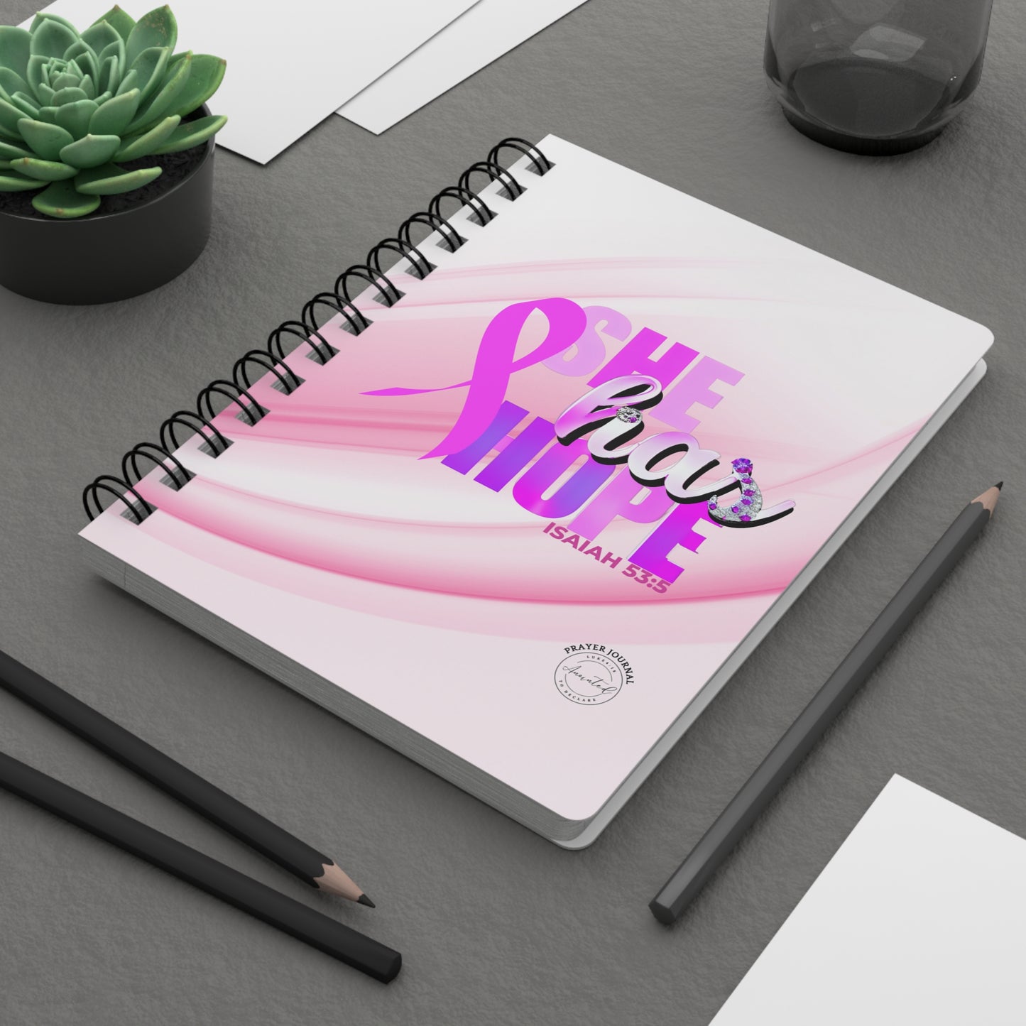 She has Hope 1- Spiral Bound Journal