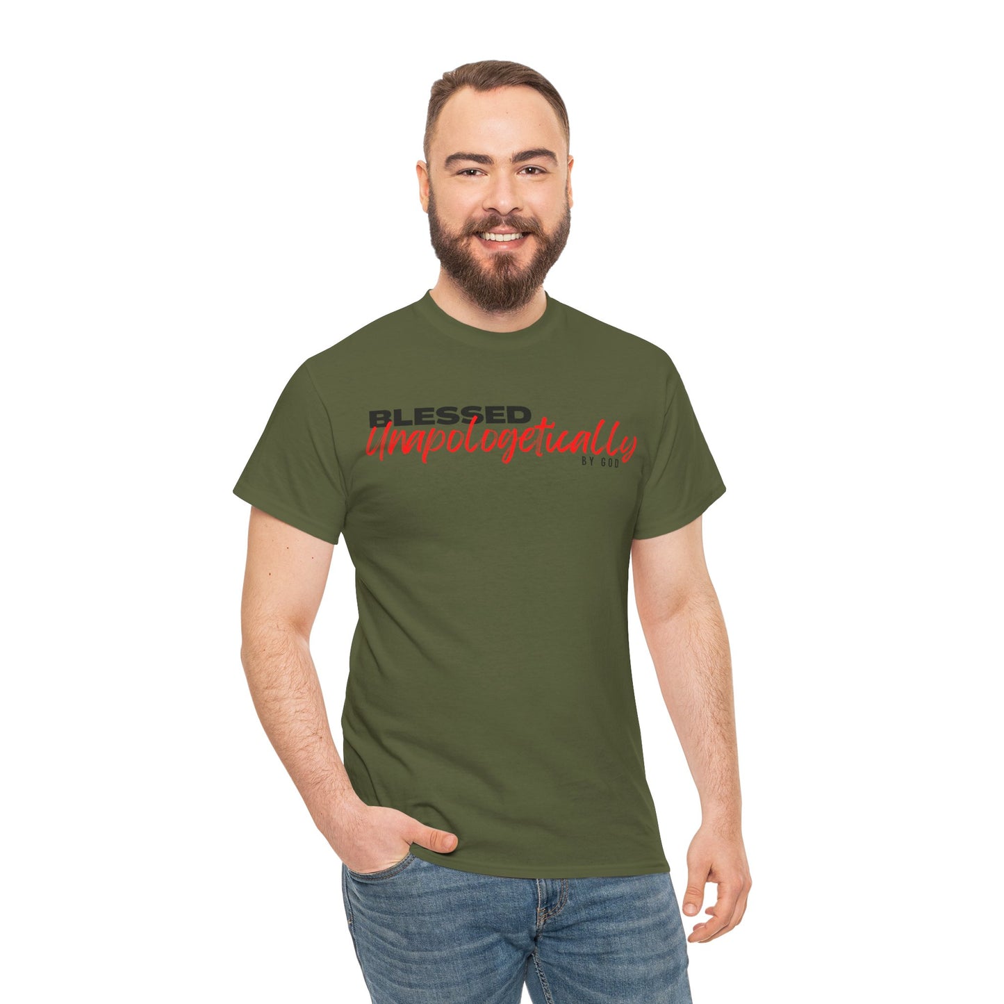 BLESSED - 1- Unisex Heavy Cotton Tee