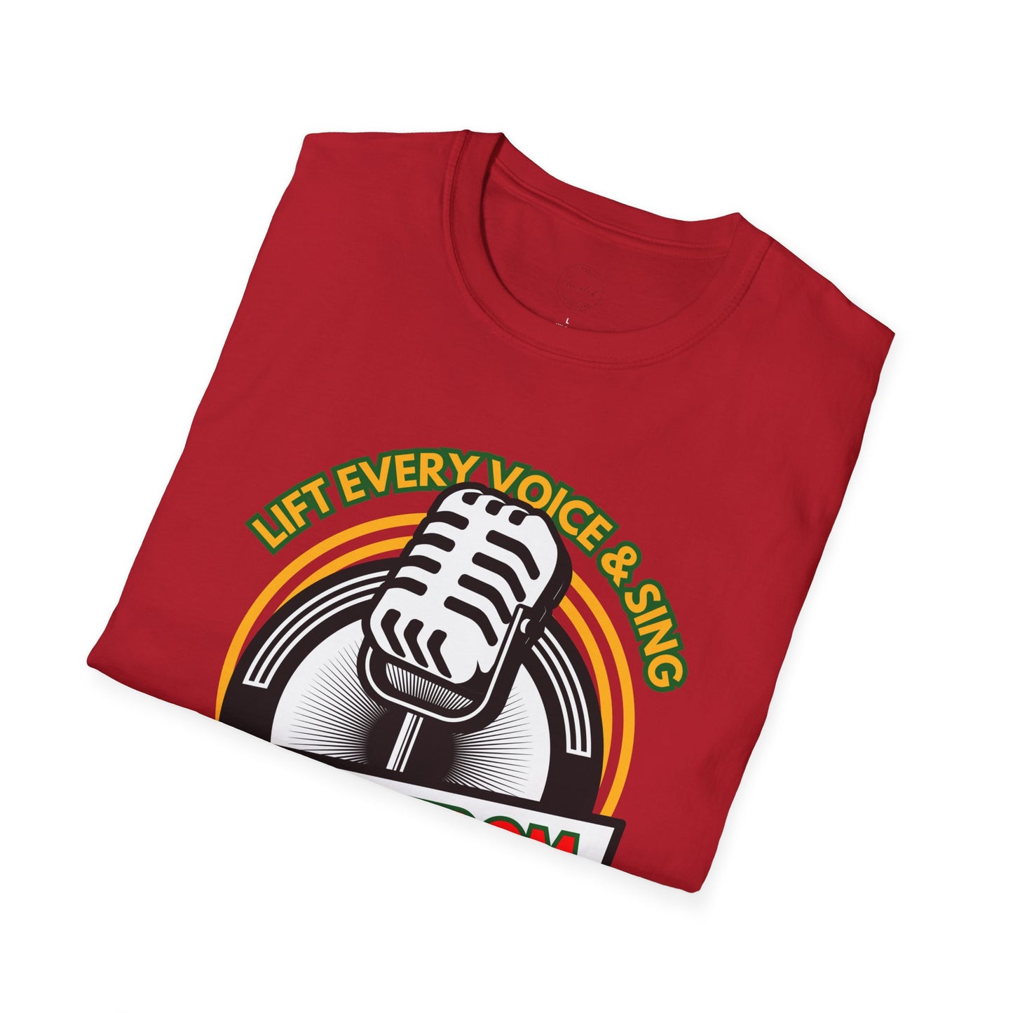 Black History T-Shirt lift Every Voice and Sing, Unisex Tee, African American Pride Shirt, Civil Rights Activism Top, Juneteenth Apparel