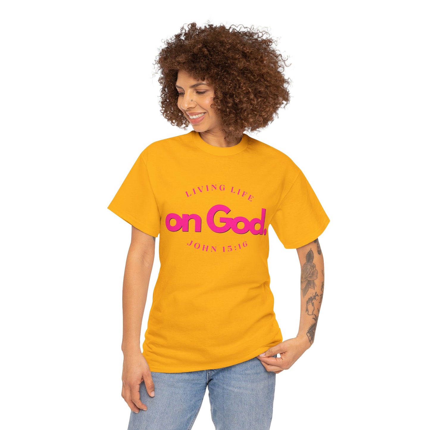 Breakthrough On God - 2- Unisex Heavy Cotton Tee