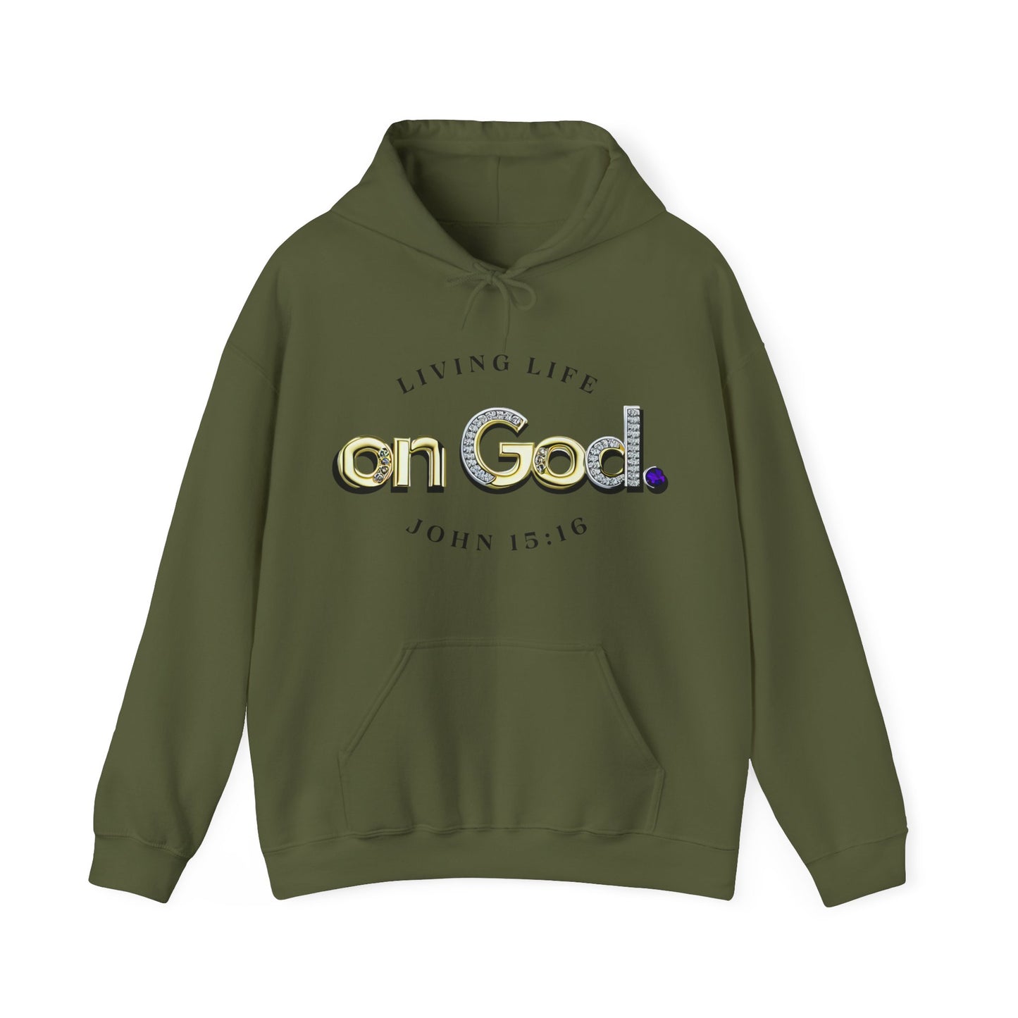 My Life on God 2- Unisex Heavy Blend™ Hooded Sweatshirt