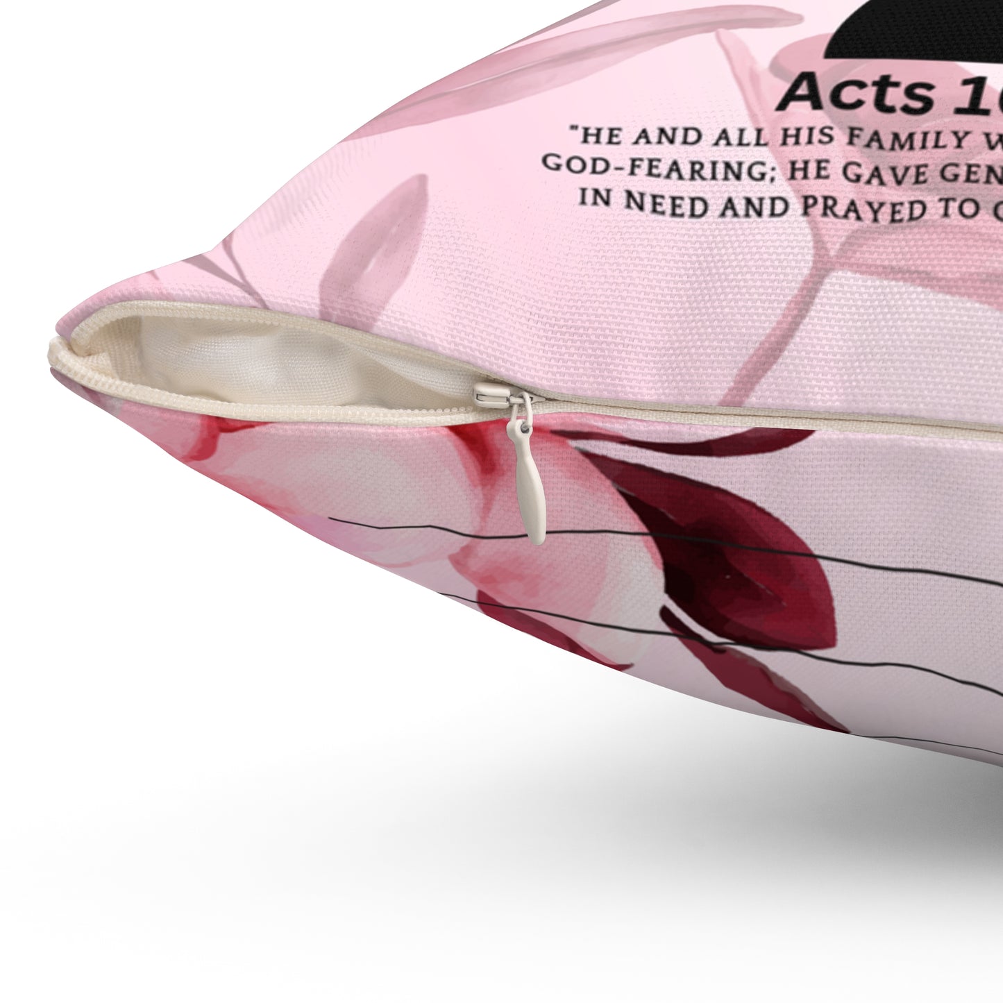 FAMILY ACTS 10:2 PRAYER PILLOW -1