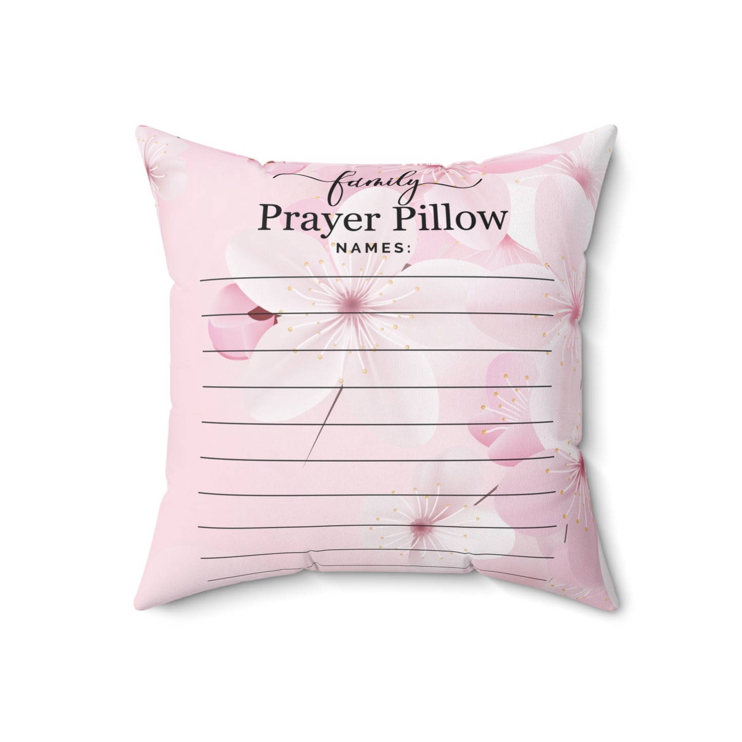 FAMILY PRAYER LUKE 18:1 Pillow - 1
