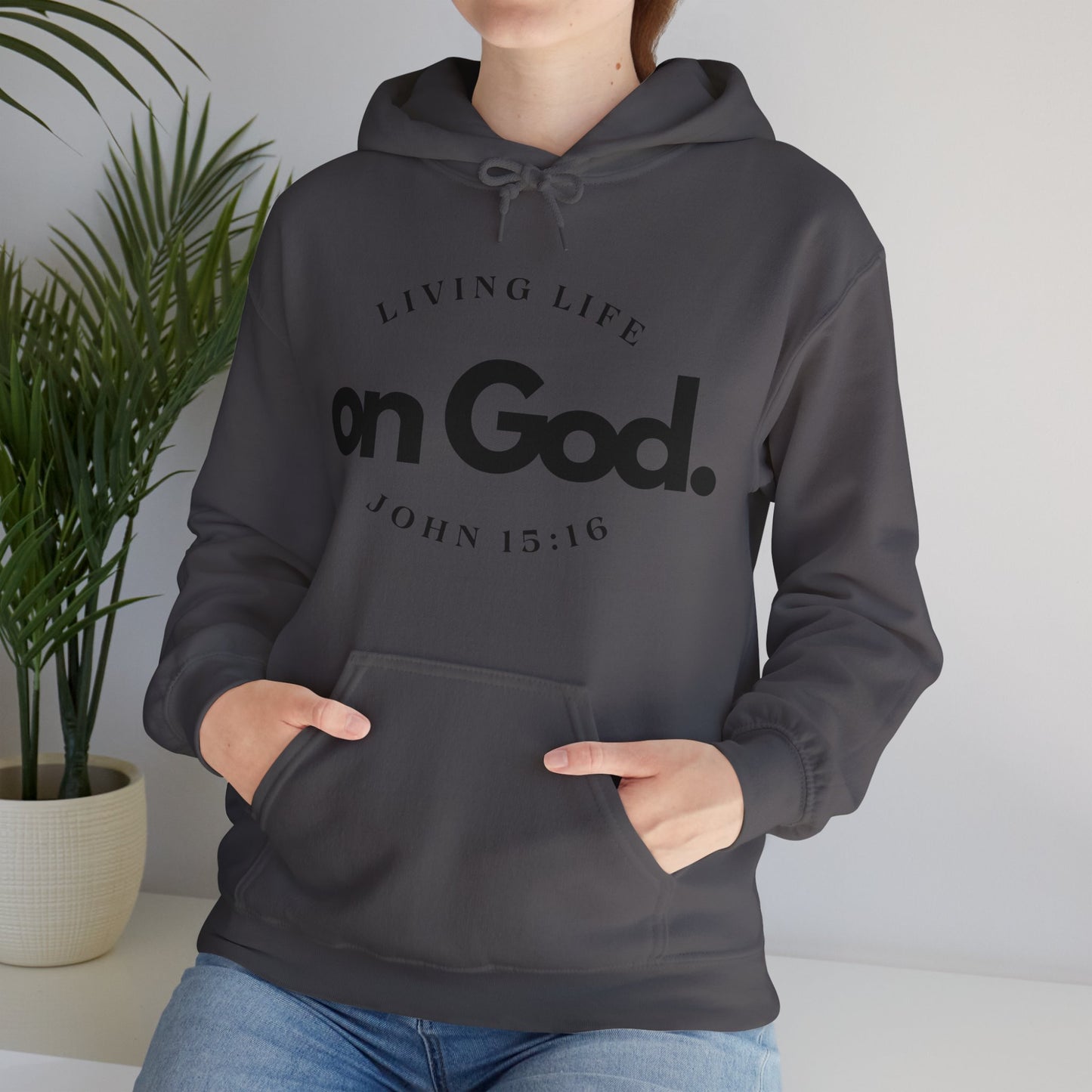 My Life on God 4- Unisex Heavy Blend™ Hooded Sweatshirt