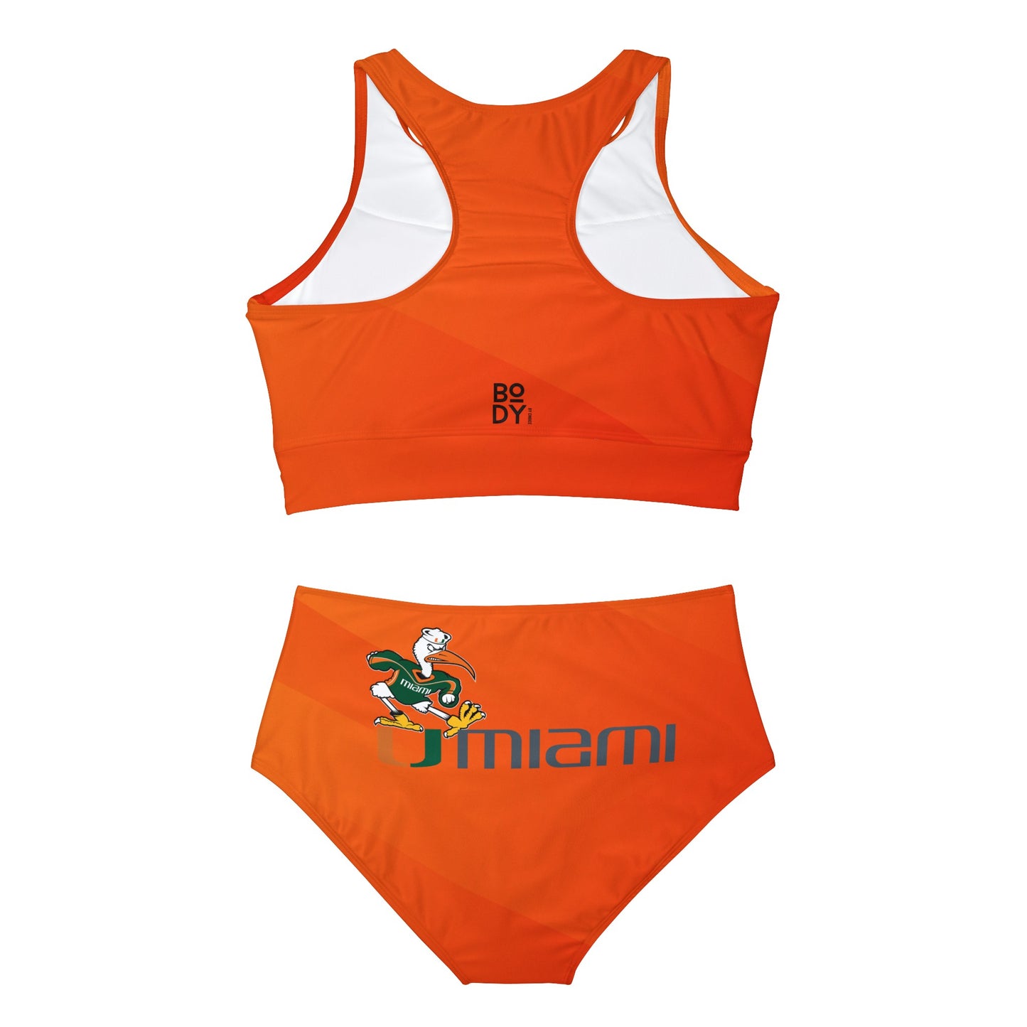 MIAMI HURRICANES Sporty Bikini Set