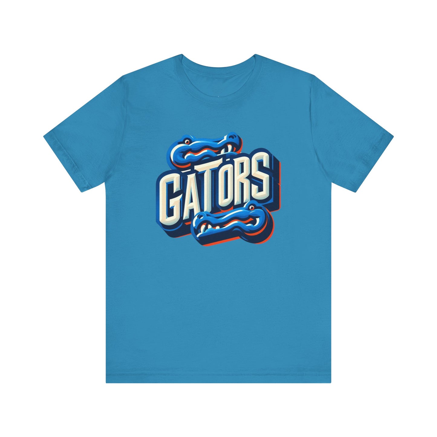 Gators Fan T-Shirt - Unisex Jersey Tee, UF Football Shirt, College Sports Tee, Game Day Apparel, Florida Gators Shirt