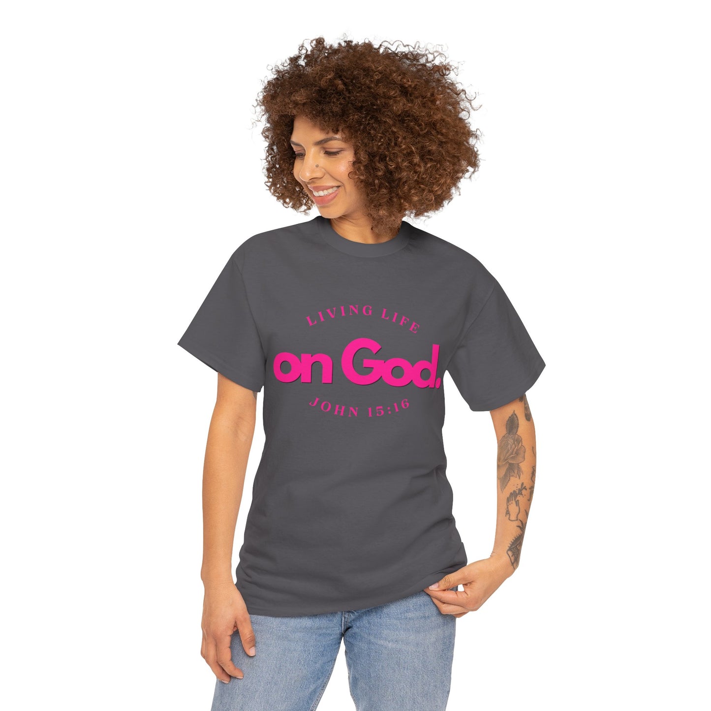 Breakthrough On God - 2- Unisex Heavy Cotton Tee