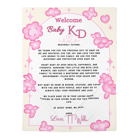 Baby Swaddle Blanket *Custom Order*