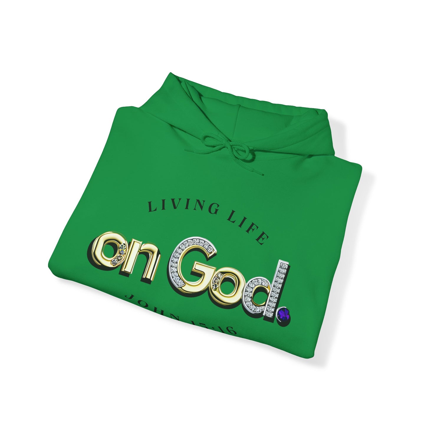 My Life on God 2- Unisex Heavy Blend™ Hooded Sweatshirt