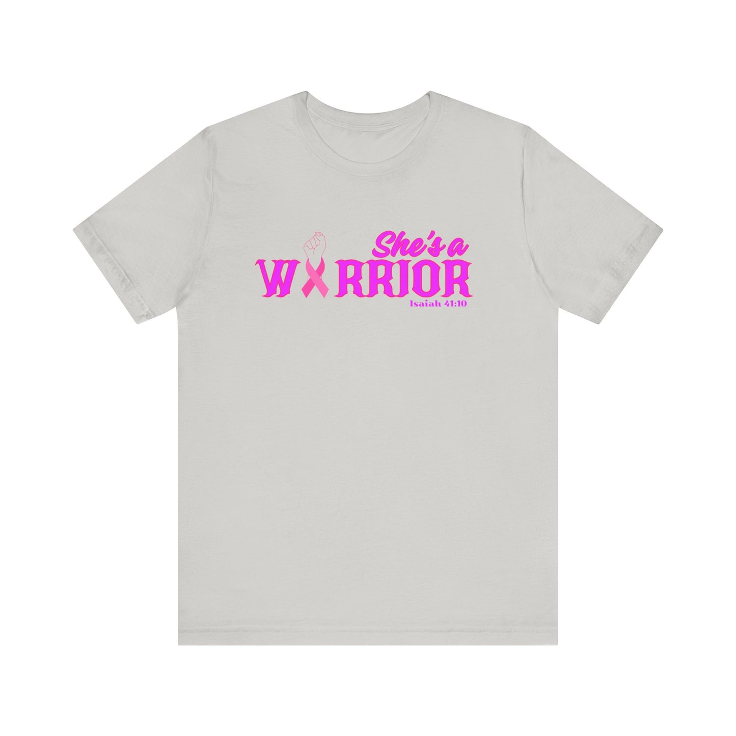 SHE'S A WARRIOR 2 - Unisex Jersey Short Sleeve Tee