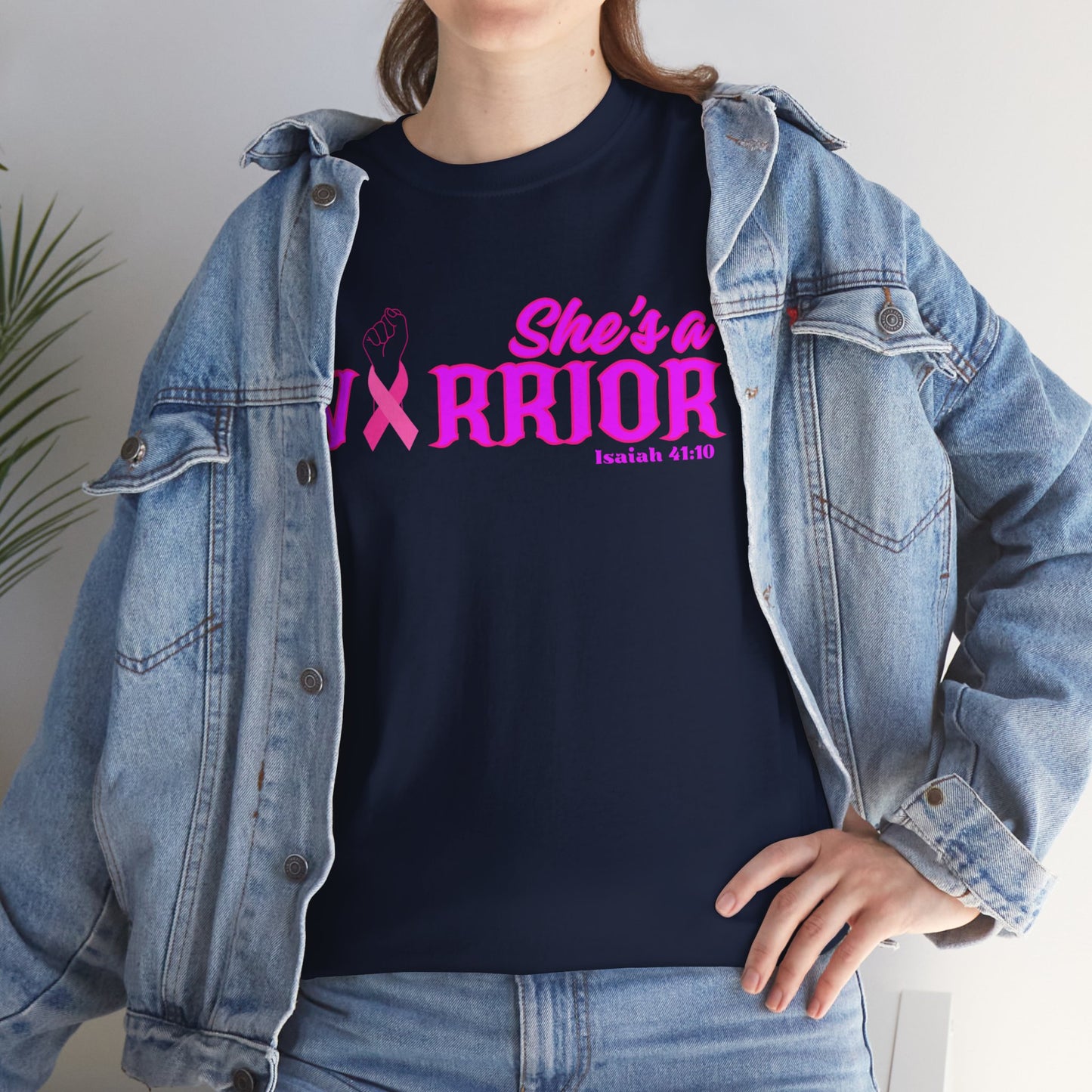 She's a Warrior 2 Heavy Cotton Tee