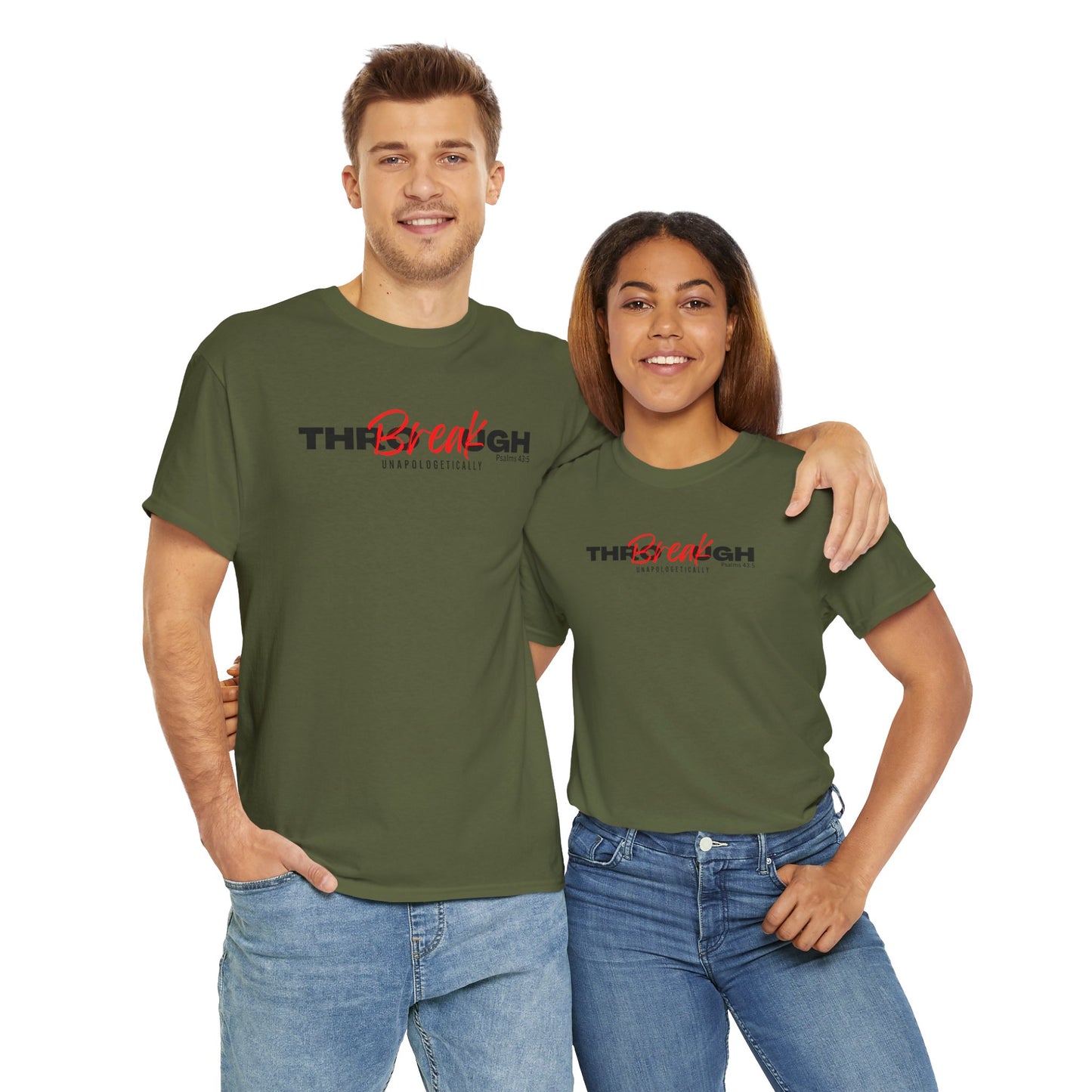 Breakthrough - 3- Unisex Heavy Cotton Tee