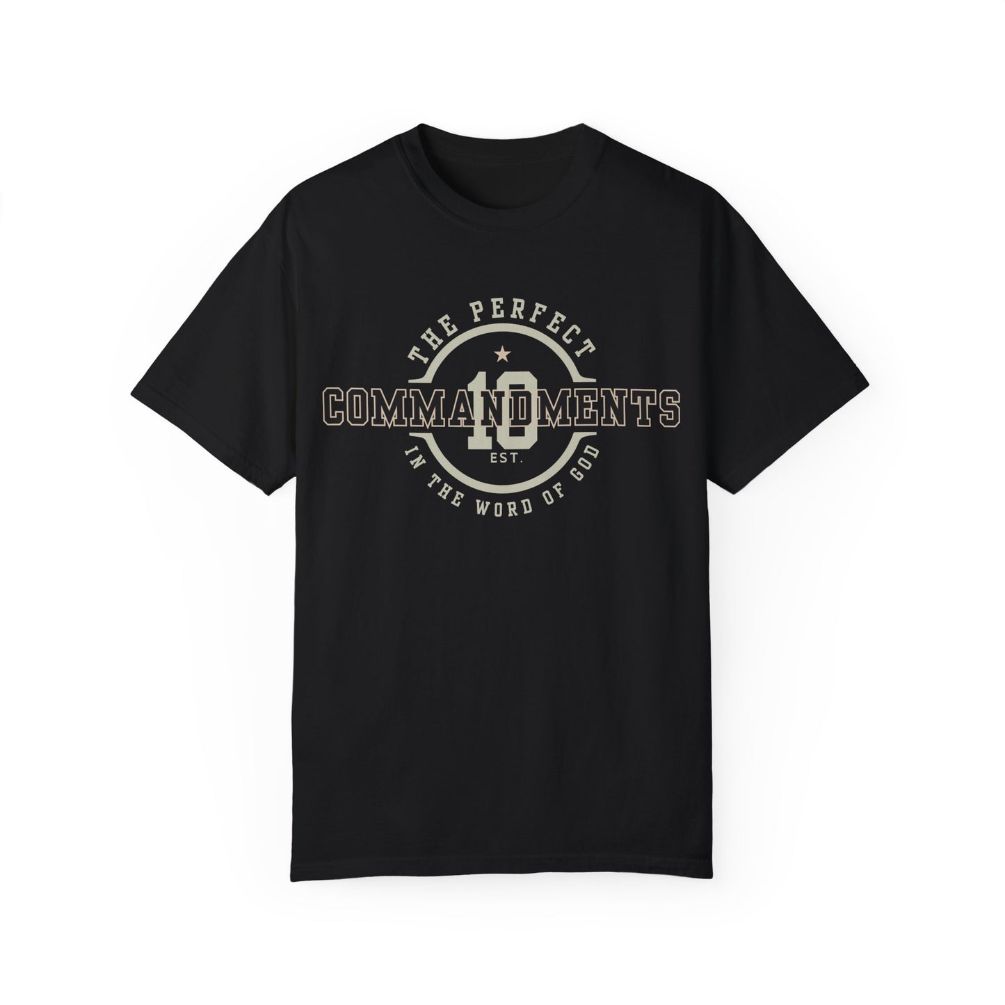 The Perfect 10 Commandments T-Shirt, Religious Tee, Unisex Shirt for Christians, Biblical Clothing Gift, Inspirational Apparel