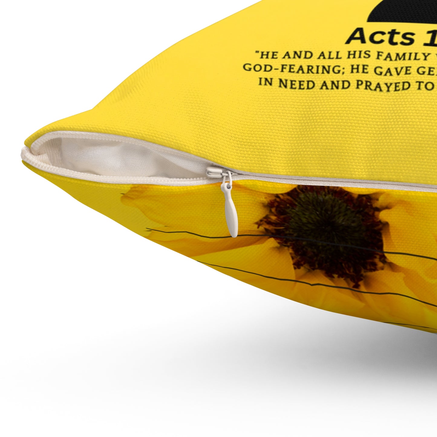 FAMILY ACTS 10:2 PRAYER PILLOW -  4