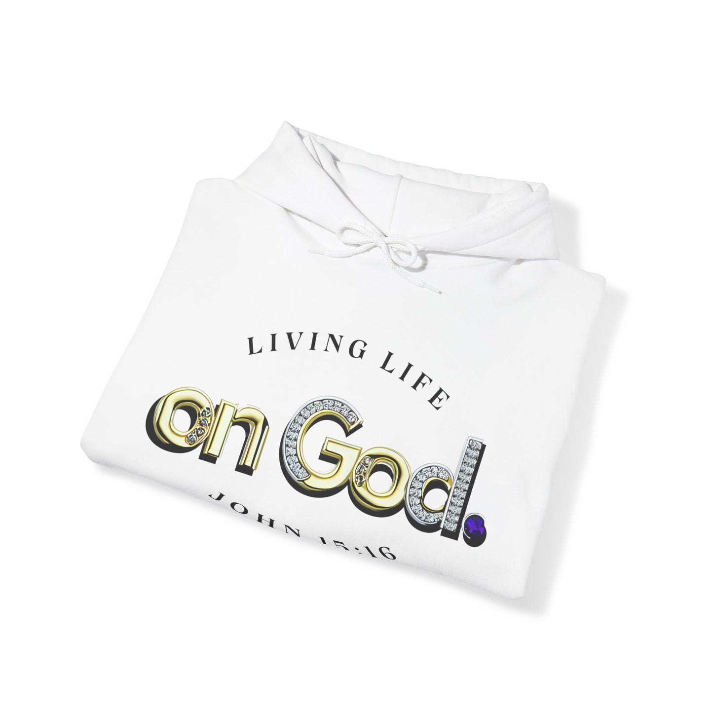 My Life on God 2- Unisex Heavy Blend™ Hooded Sweatshirt