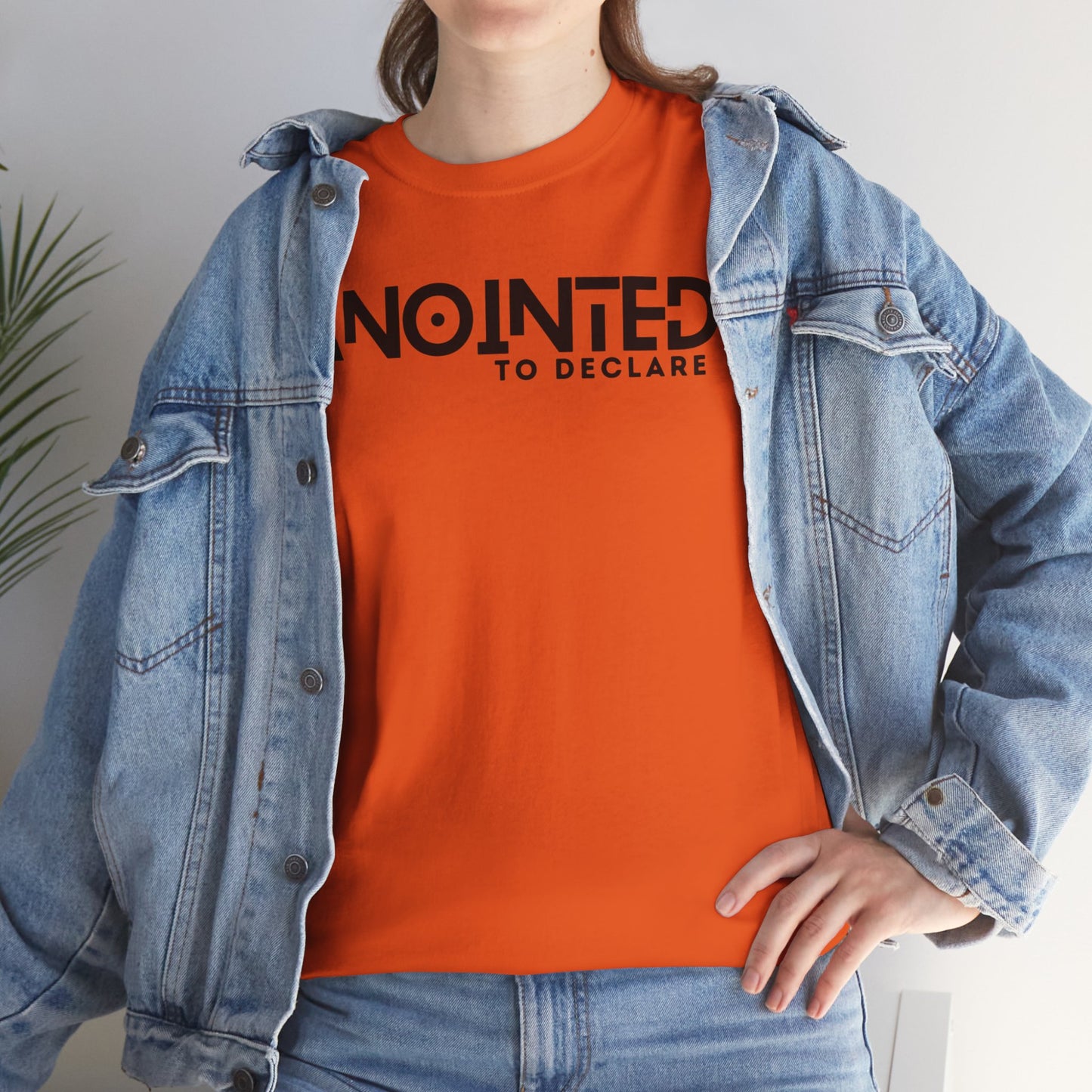 ANOINTED TO DECLARE 2- Unisex Heavy Cotton Tee