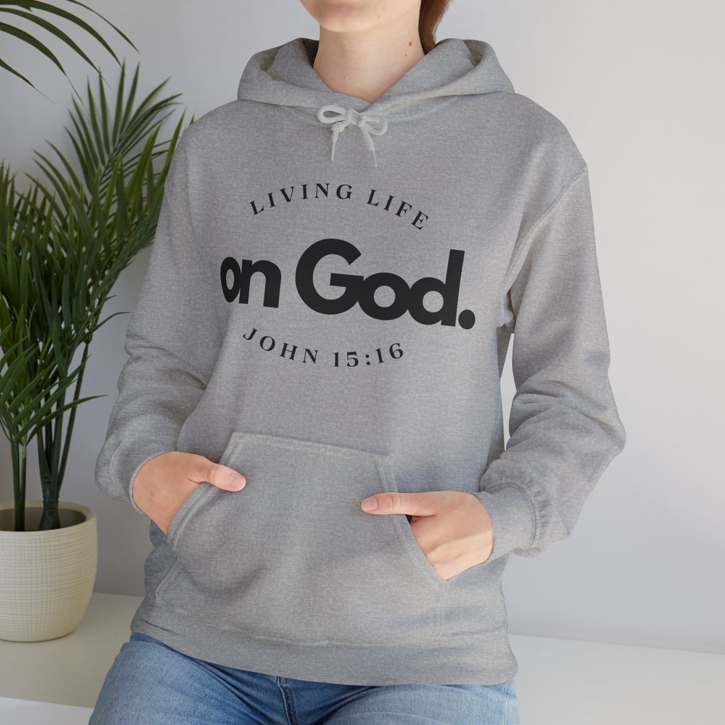 My Life on God 4- Unisex Heavy Blend™ Hooded Sweatshirt