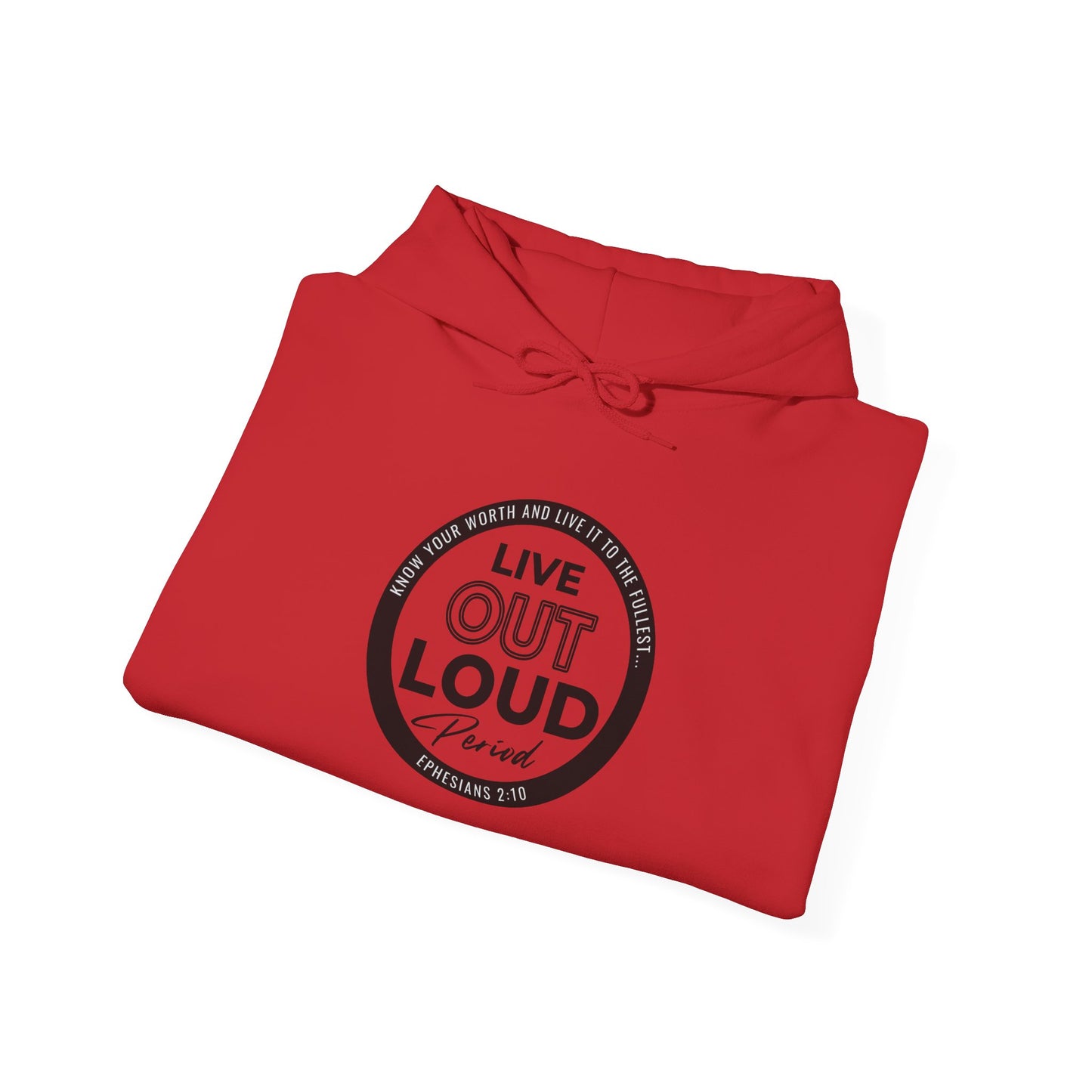 LIVE OUT LOUD 1 -Unisex Heavy Blend™ Hooded Sweatshirt