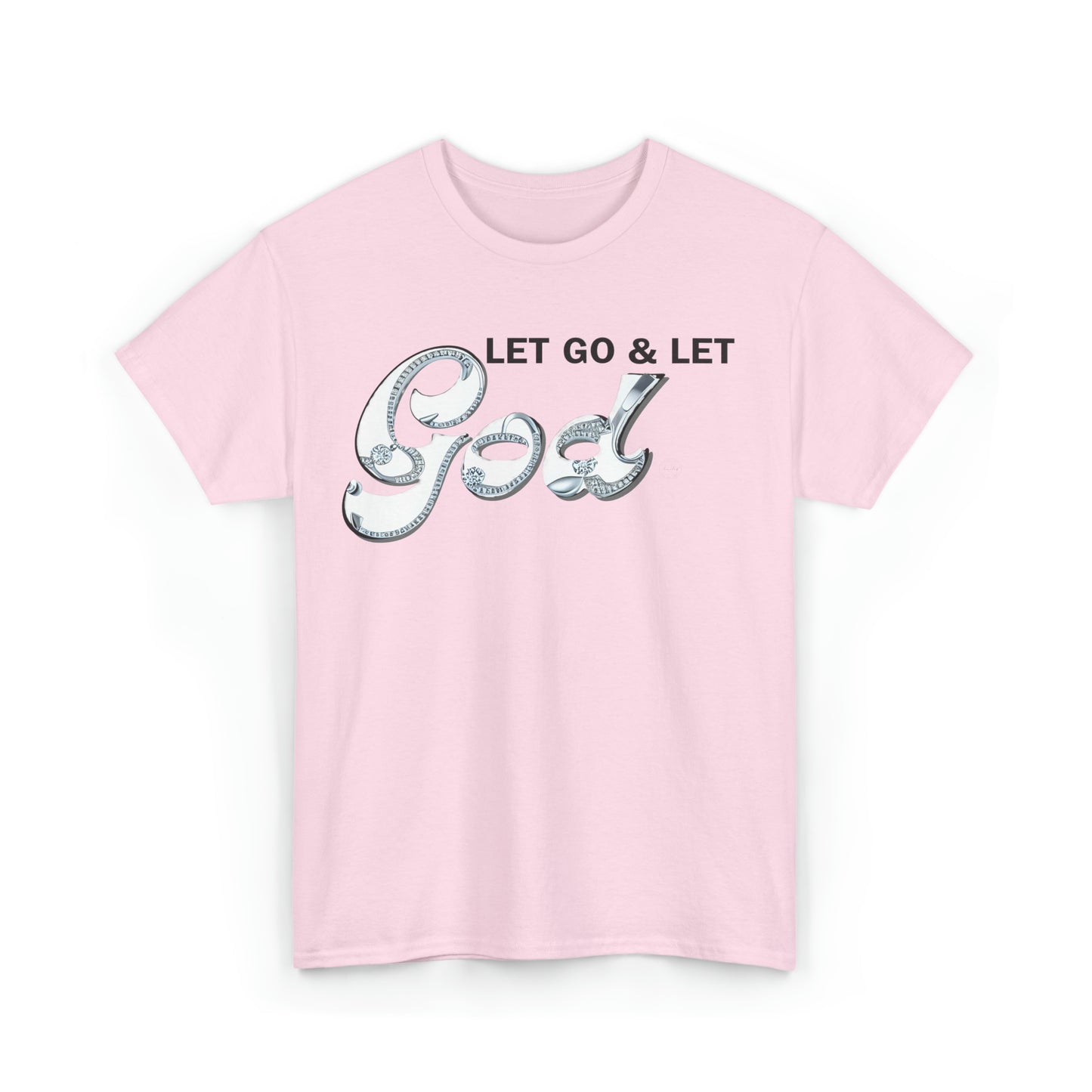 LET GO & LET GOD 2 - 5- Unisex Heavy Cotton Tee