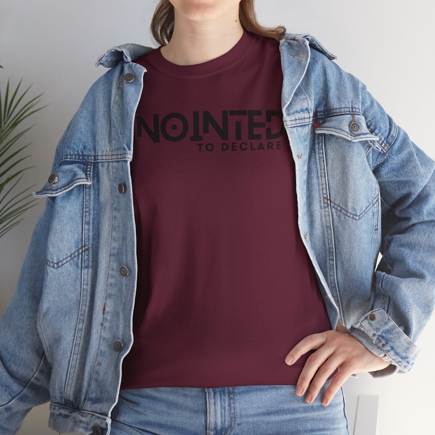 ANOINTED TO DECLARE 2- Unisex Heavy Cotton Tee