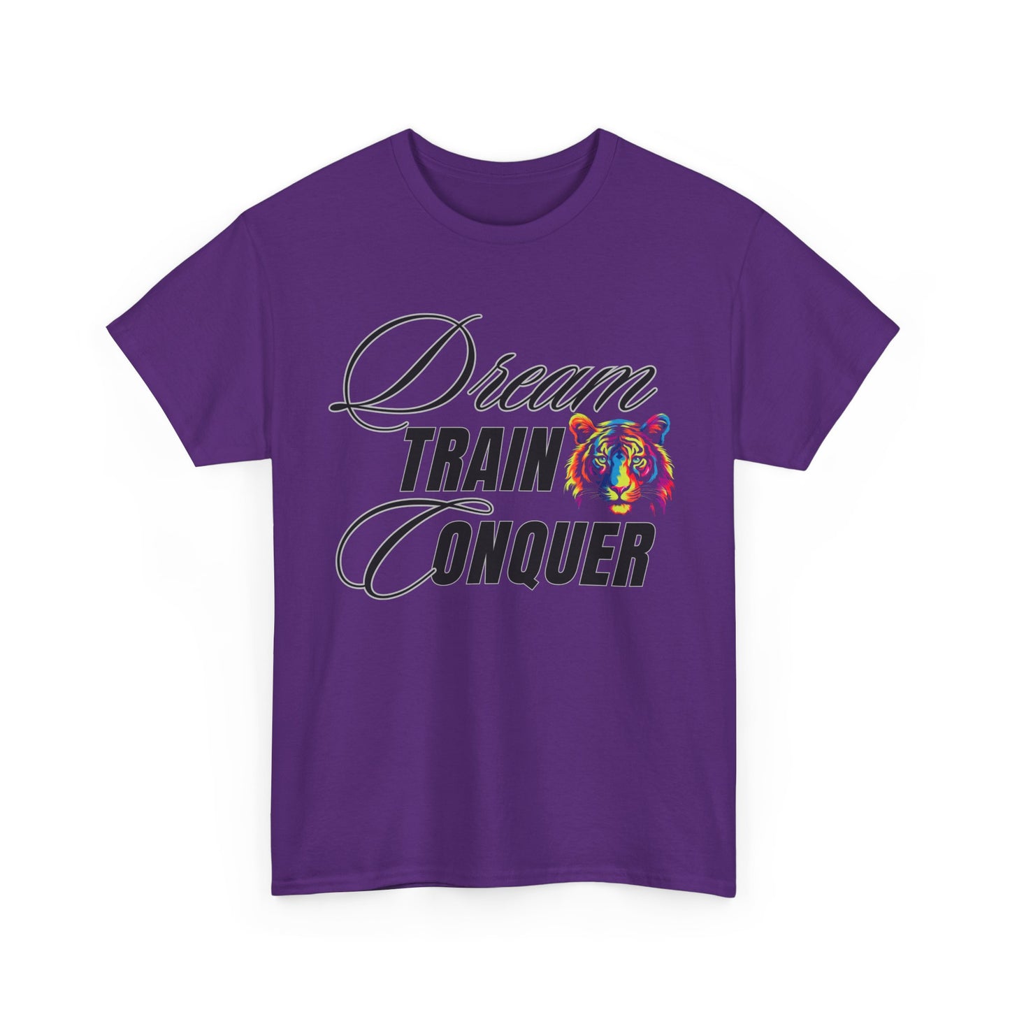 Dream Train Conquer Unisex T-Shirt - Inspirational Tee