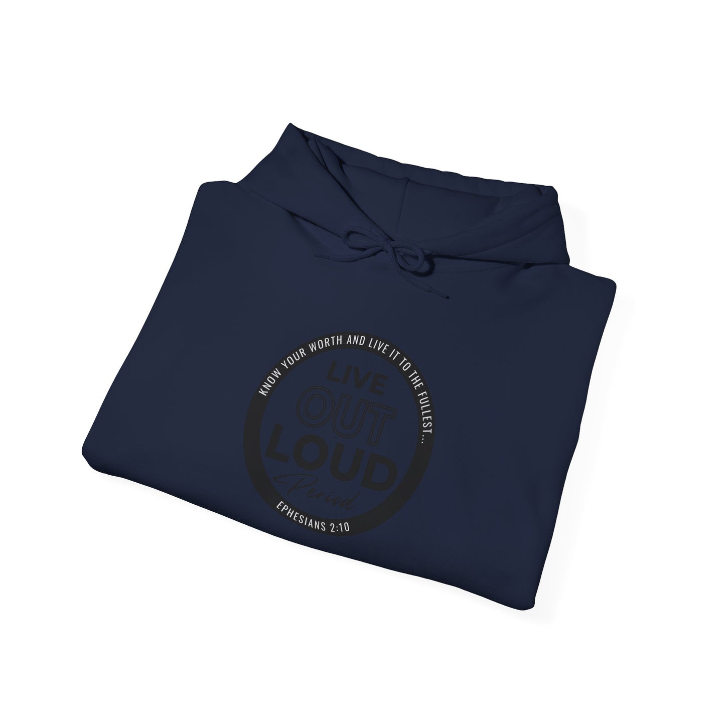 LIVE OUT LOUD 1 -Unisex Heavy Blend™ Hooded Sweatshirt
