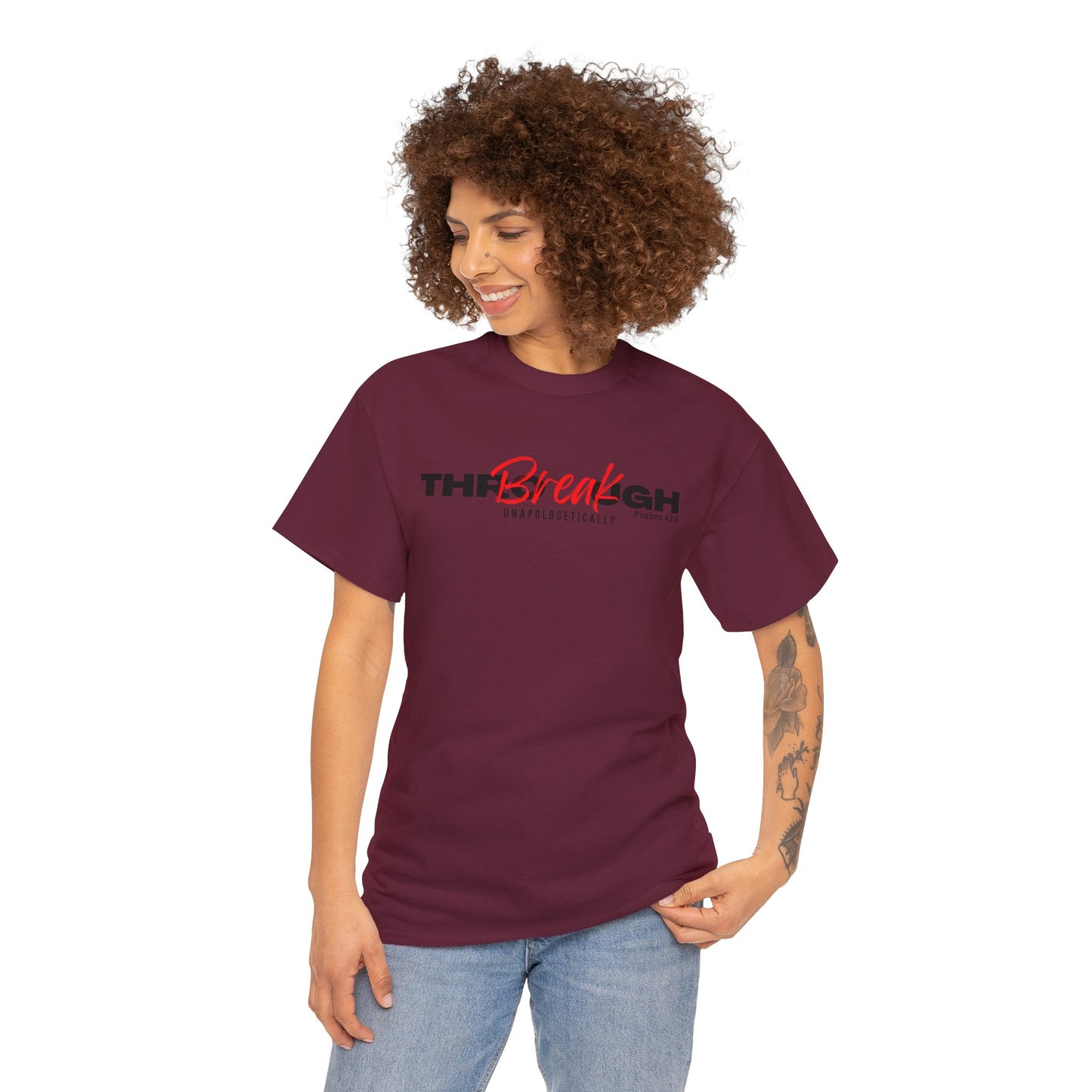 Breakthrough - 3- Unisex Heavy Cotton Tee