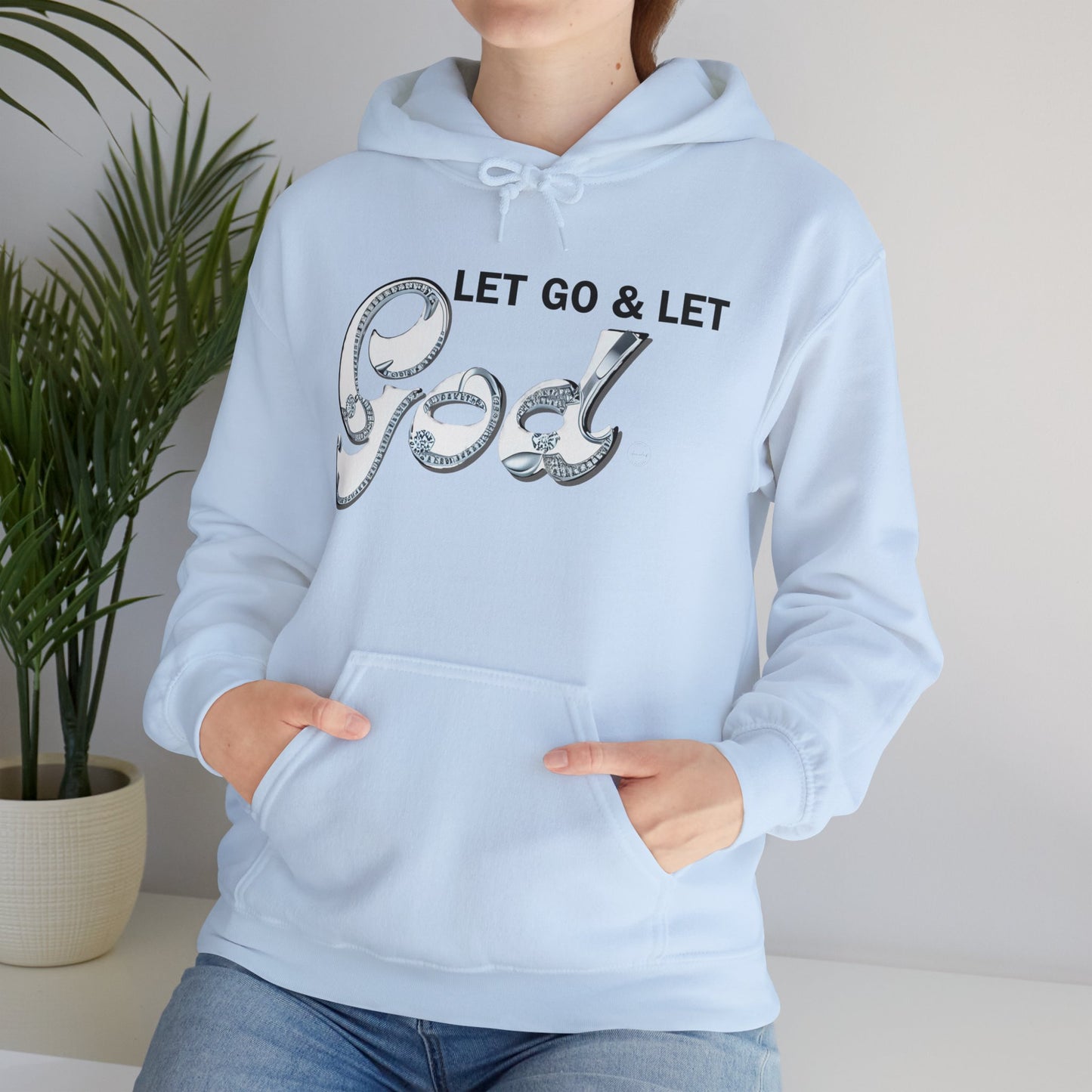 LET GO & LET GOD 2- Unisex Heavy Blend™ Hooded Sweatshirt