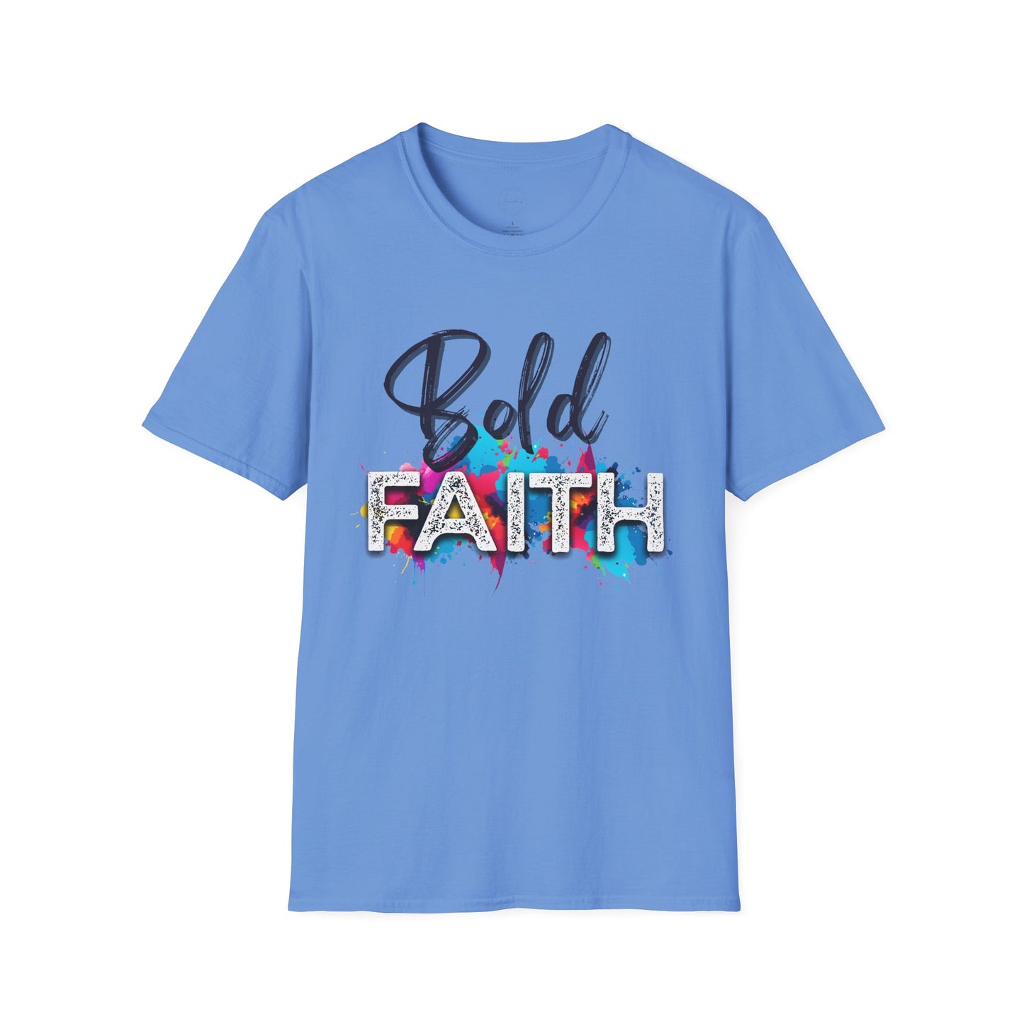 Bold Faith Unisex T-Shirt, Religious Graphic Tee, Inspirational Shirt, Christian Gift, Believe Top
