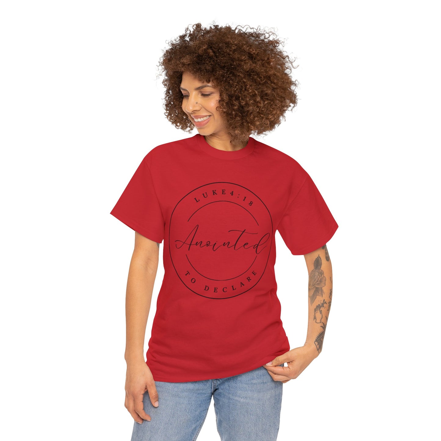 ANOINTED TO DECLARE 1 -Unisex Heavy Cotton Tee