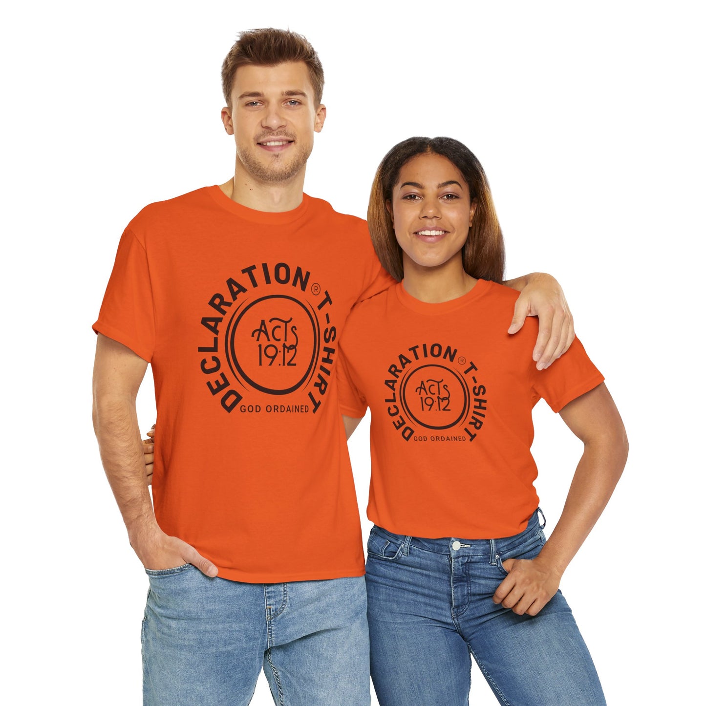 DECLARATION SHIRT - 4 Unisex Heavy Cotton Tee