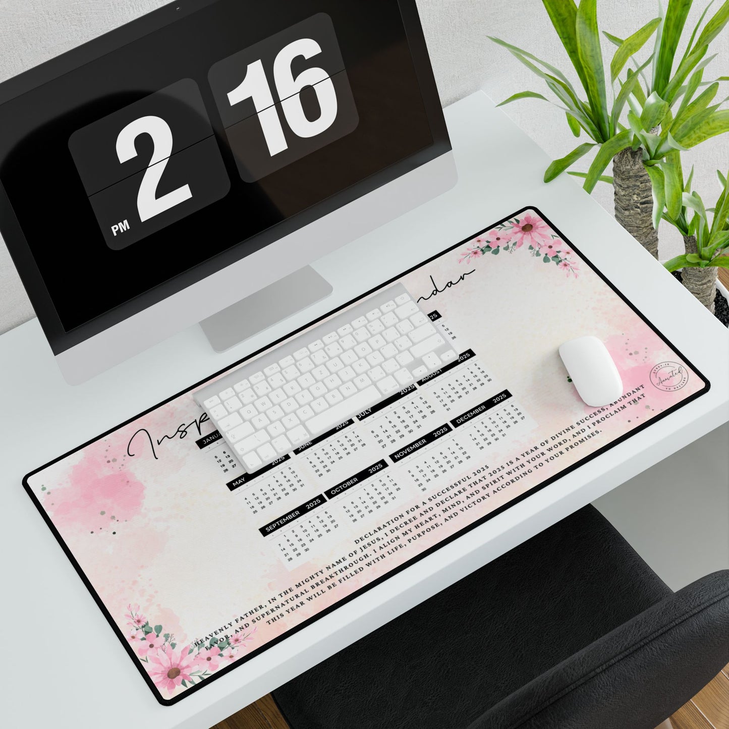 Inspirational Desk Calendar Mats