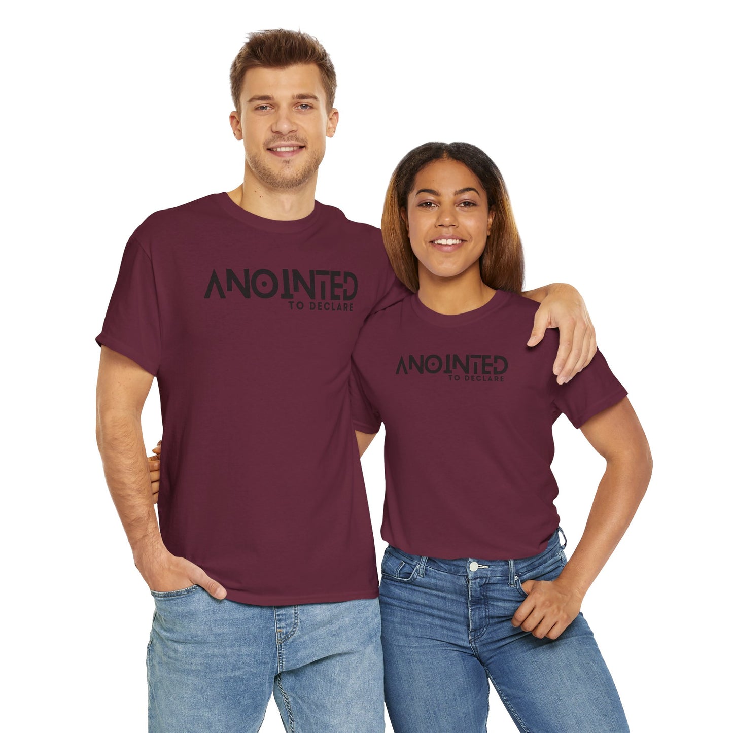 ANOINTED TO DECLARE 2- Unisex Heavy Cotton Tee