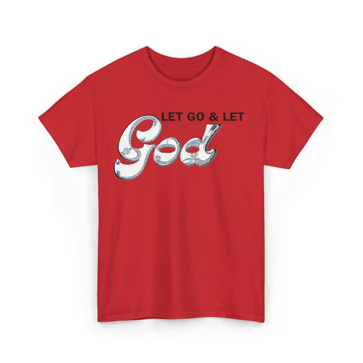 LET GO & LET GOD 2 - 5- Unisex Heavy Cotton Tee