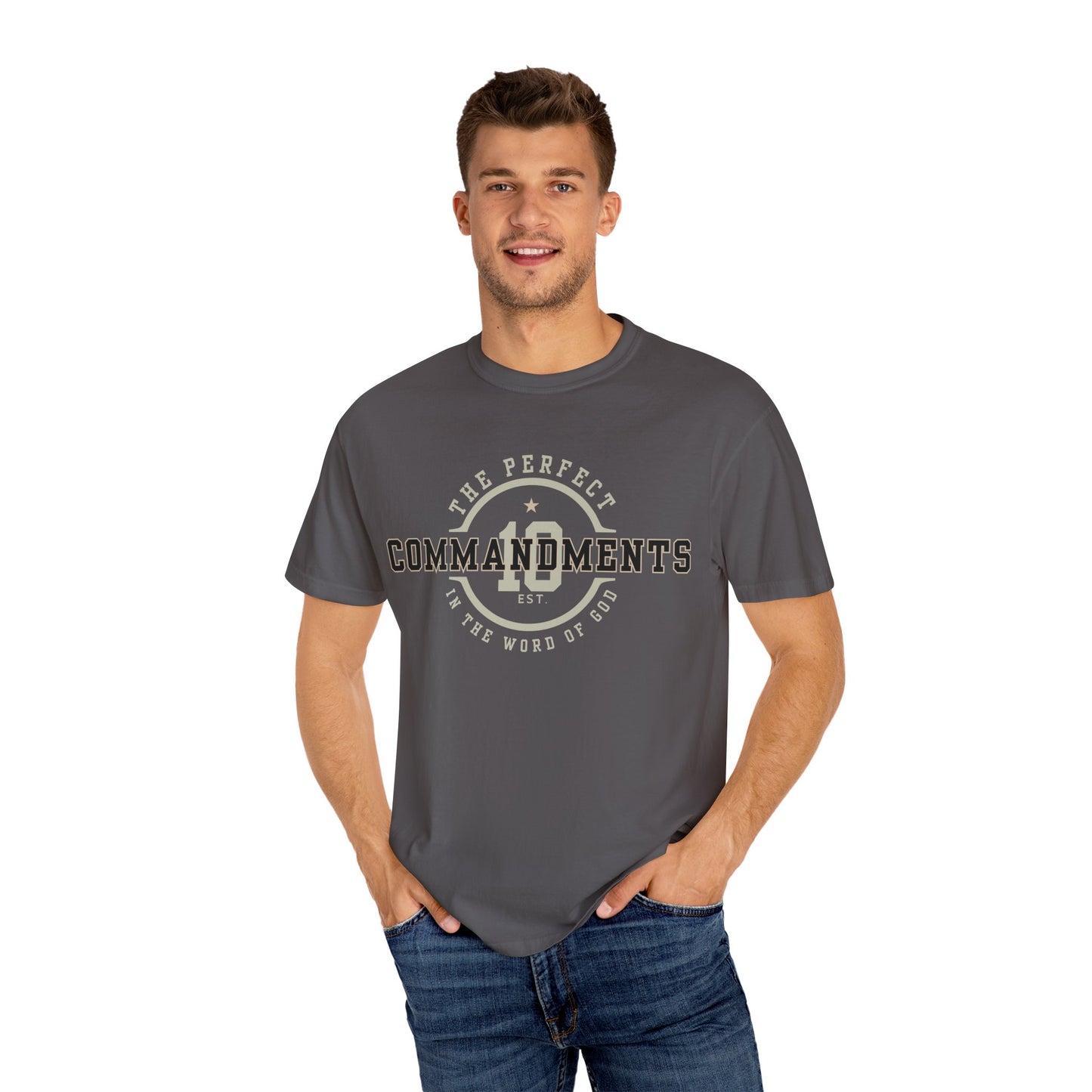 The Perfect 10 Commandments T-Shirt, Religious Tee, Unisex Shirt for Christians, Biblical Clothing Gift, Inspirational Apparel
