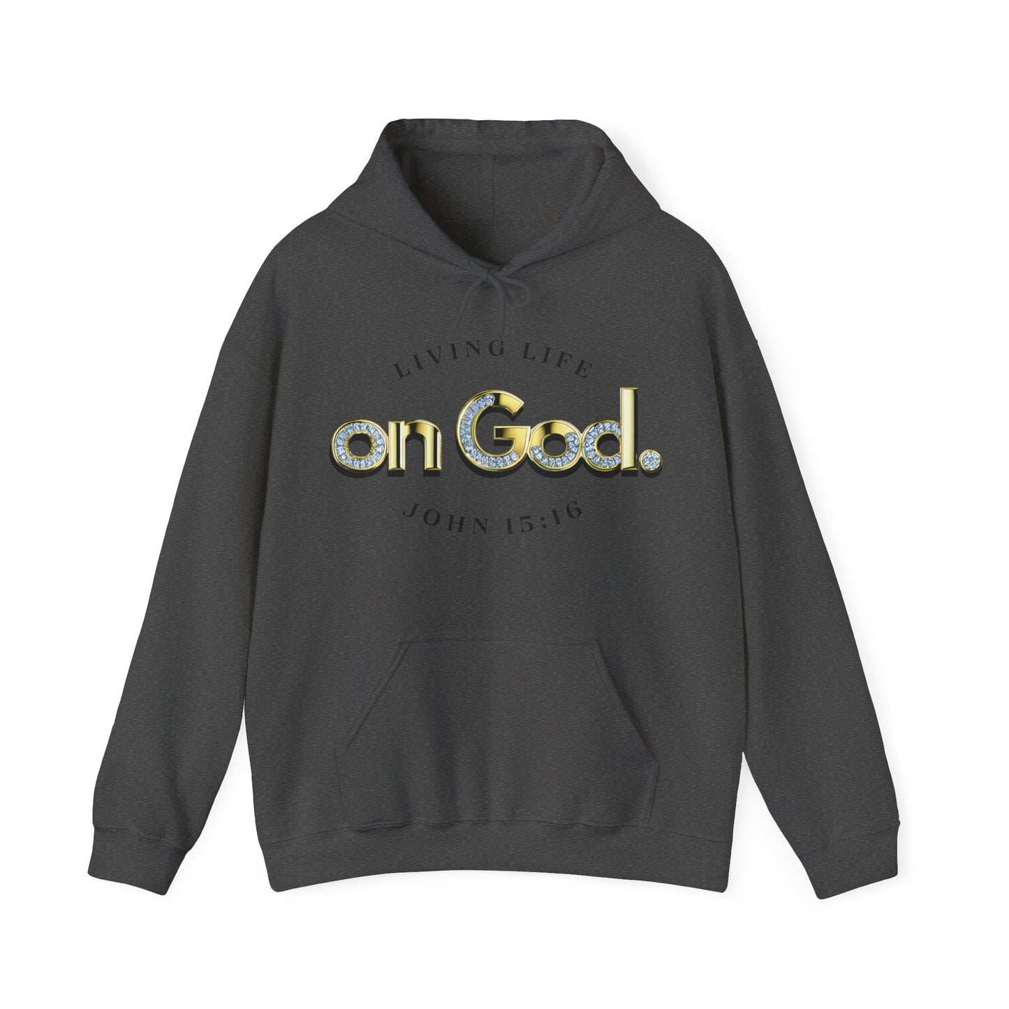 My Life on God 3- Unisex Heavy Blend™ Hooded Sweatshirt