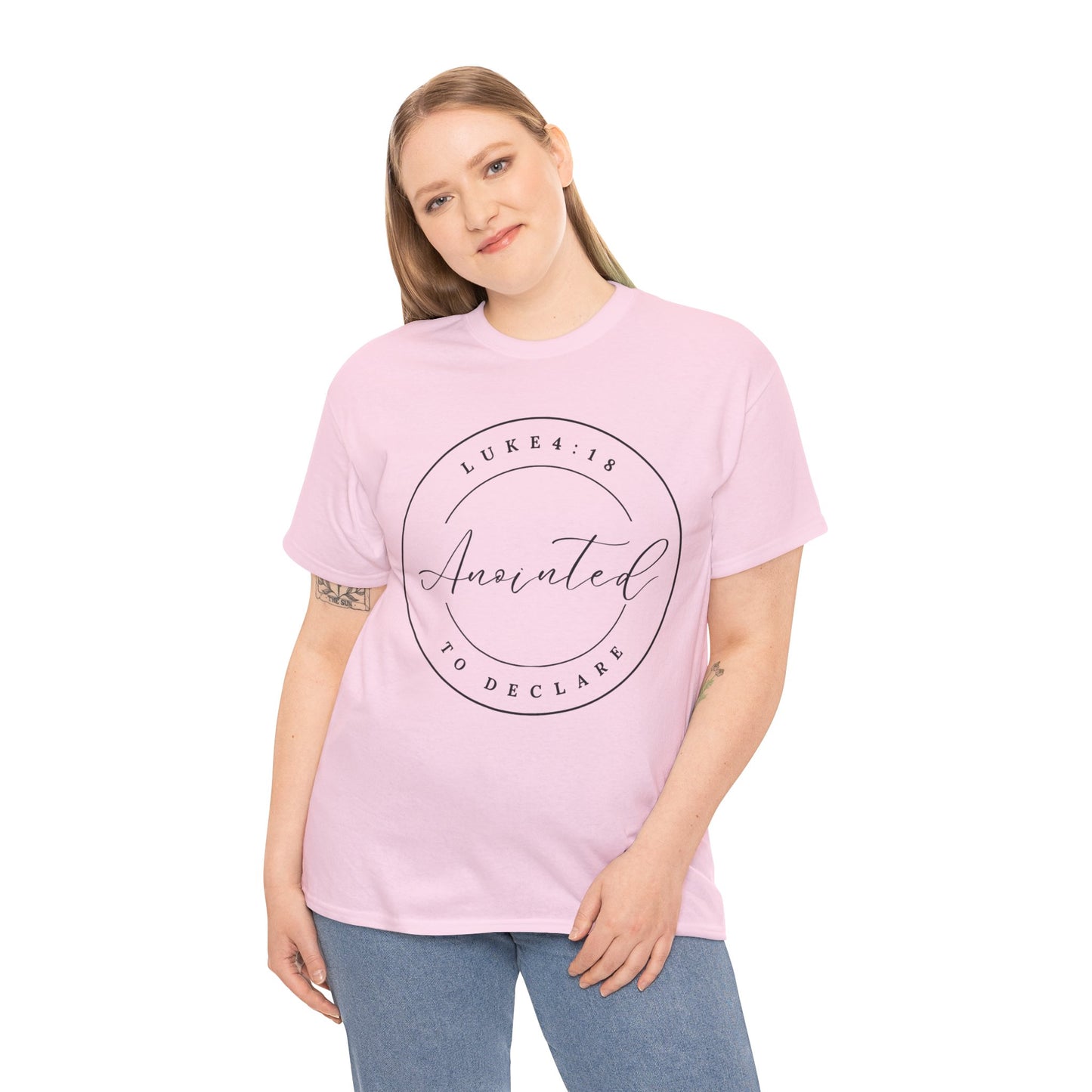 ANOINTED TO DECLARE 1 -Unisex Heavy Cotton Tee