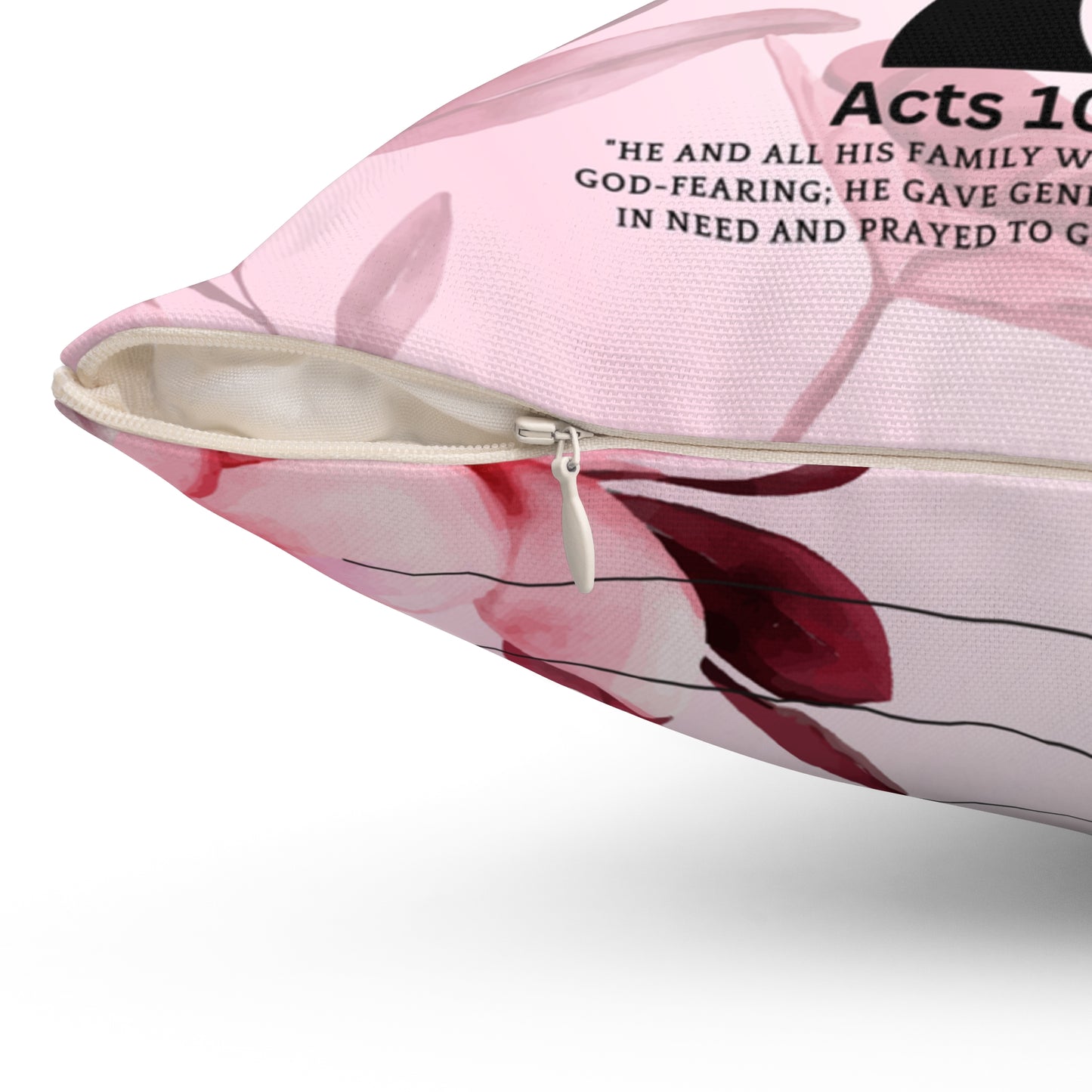 FAMILY ACTS 10:2 PRAYER PILLOW -1