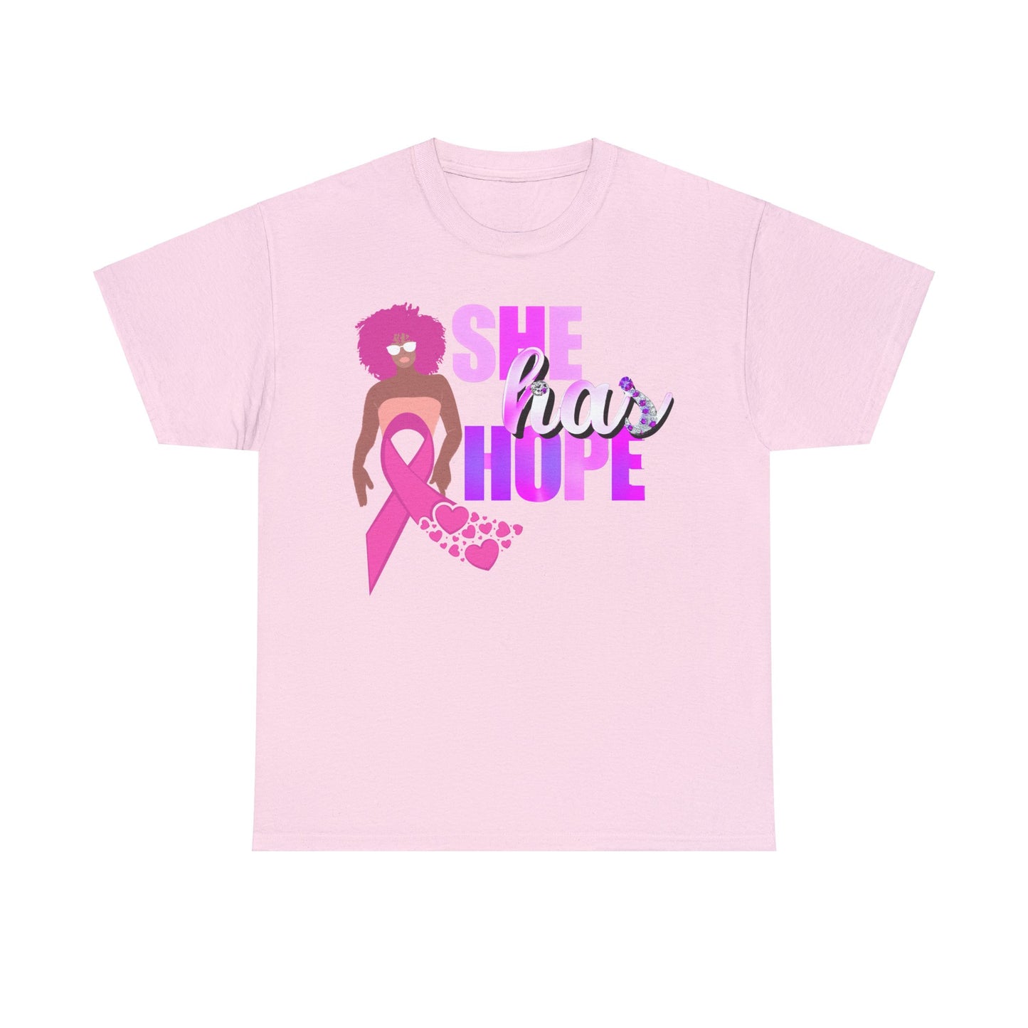 SHE HAS HOPE 3 -Heavy Cotton Tee