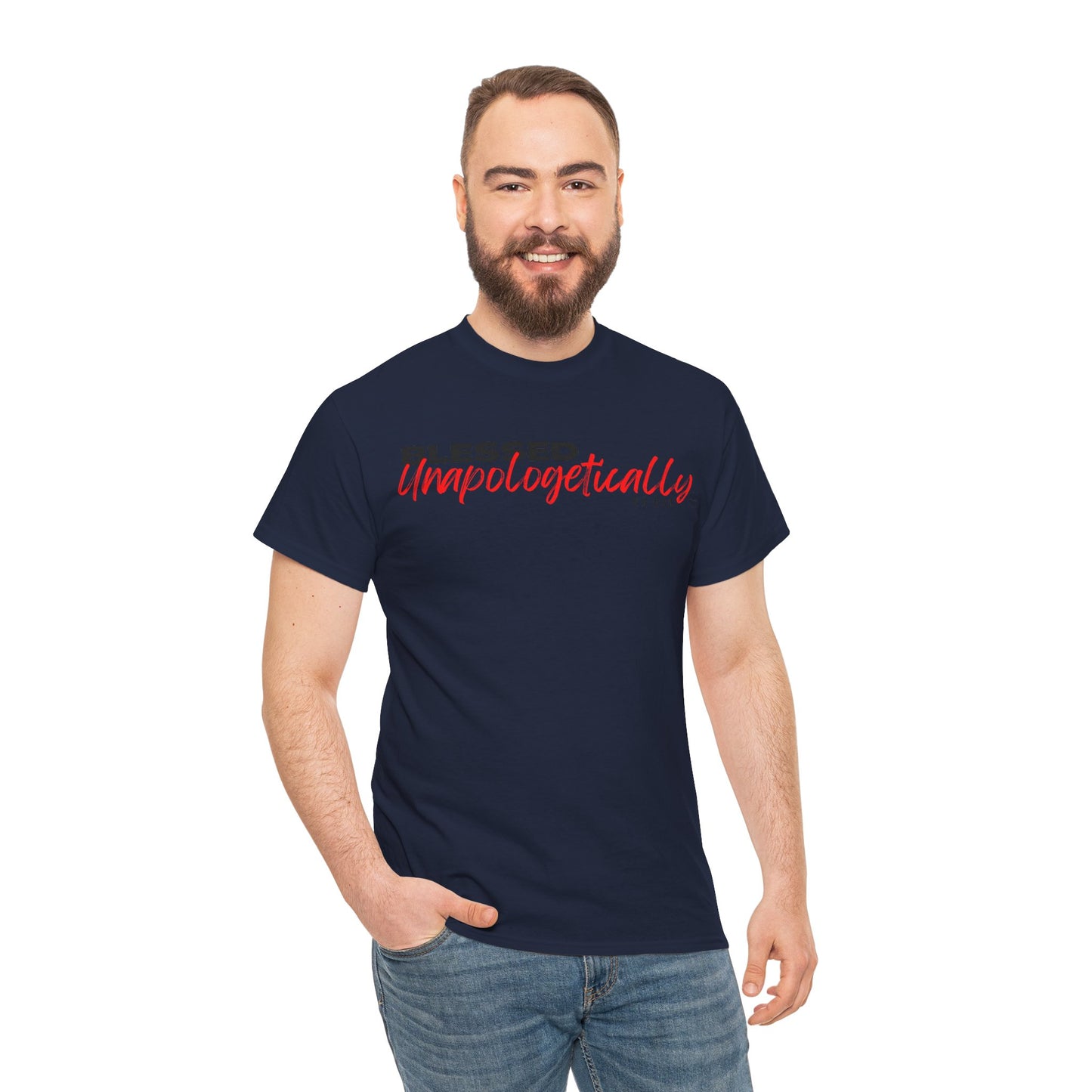 BLESSED - 1- Unisex Heavy Cotton Tee