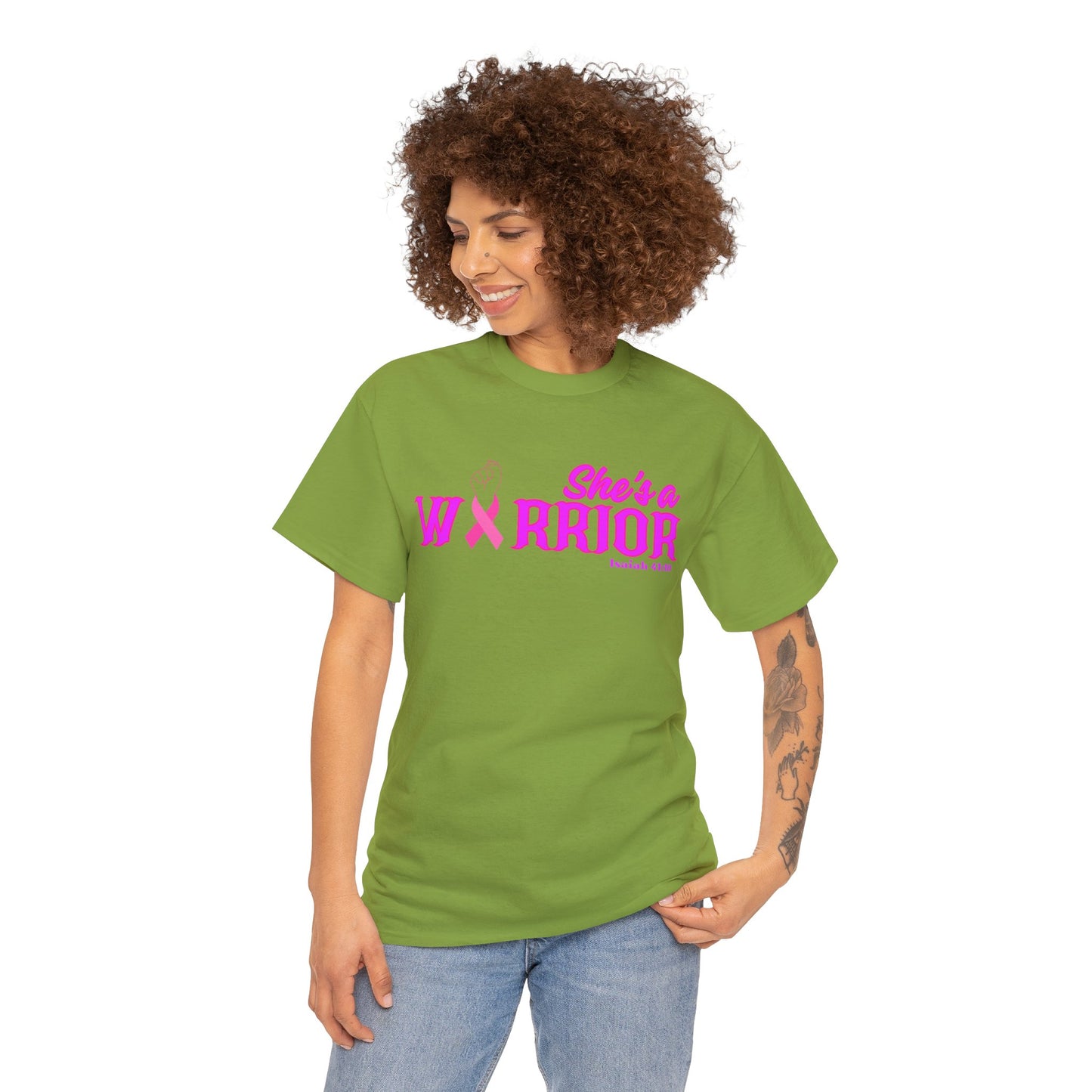 She's a Warrior 2 Heavy Cotton Tee