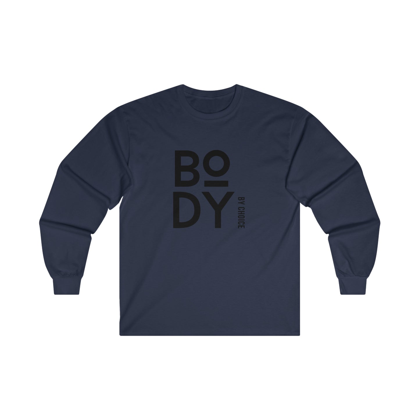 BODY BY CHOICE Cotton Long Sleeve Tee