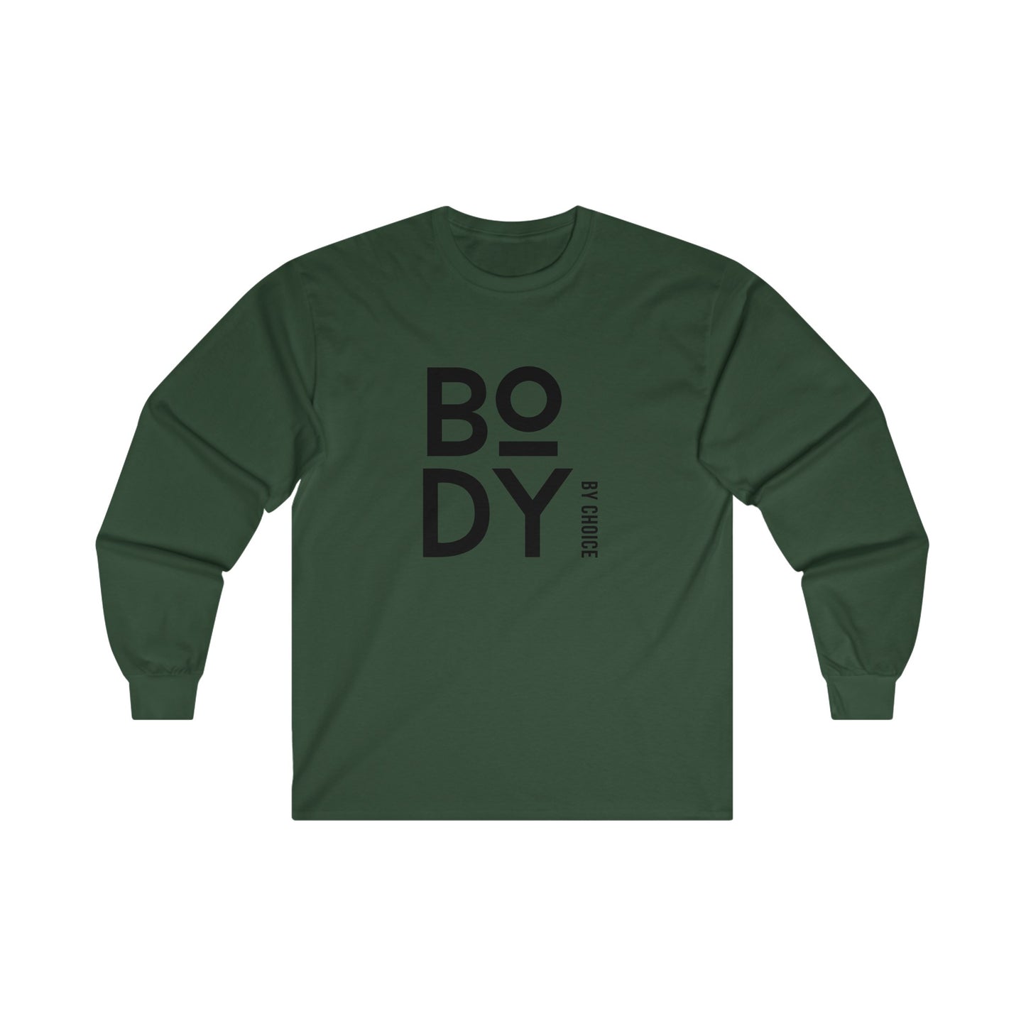 BODY BY CHOICE Cotton Long Sleeve Tee