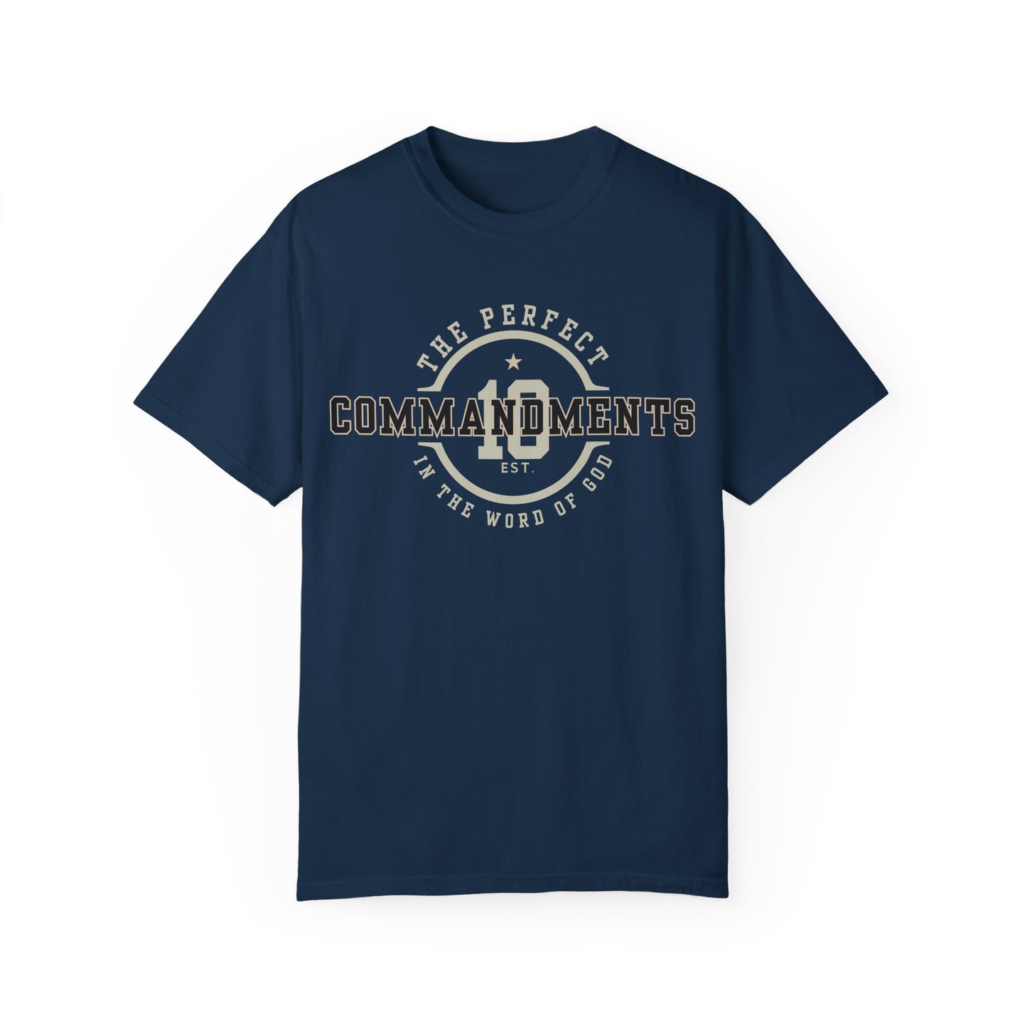 The Perfect 10 Commandments T-Shirt, Religious Tee, Unisex Shirt for Christians, Biblical Clothing Gift, Inspirational Apparel