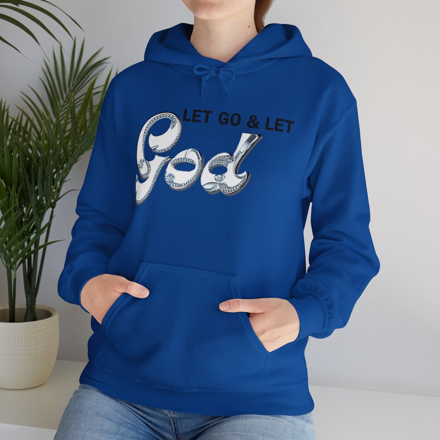 LET GO & LET GOD 2- Unisex Heavy Blend™ Hooded Sweatshirt