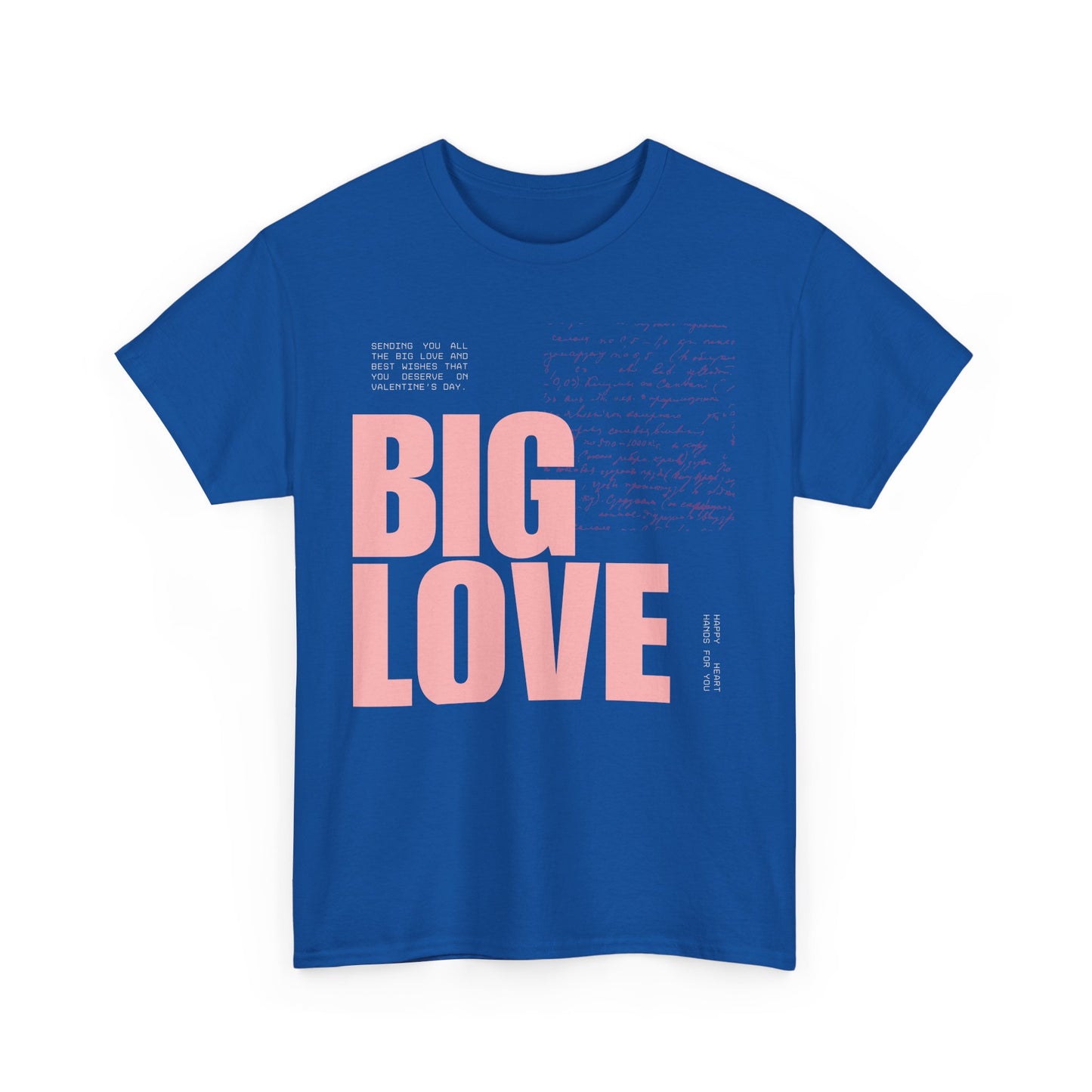 Inspirational Tee - Big Love Unisex Heavy Cotton Tee
